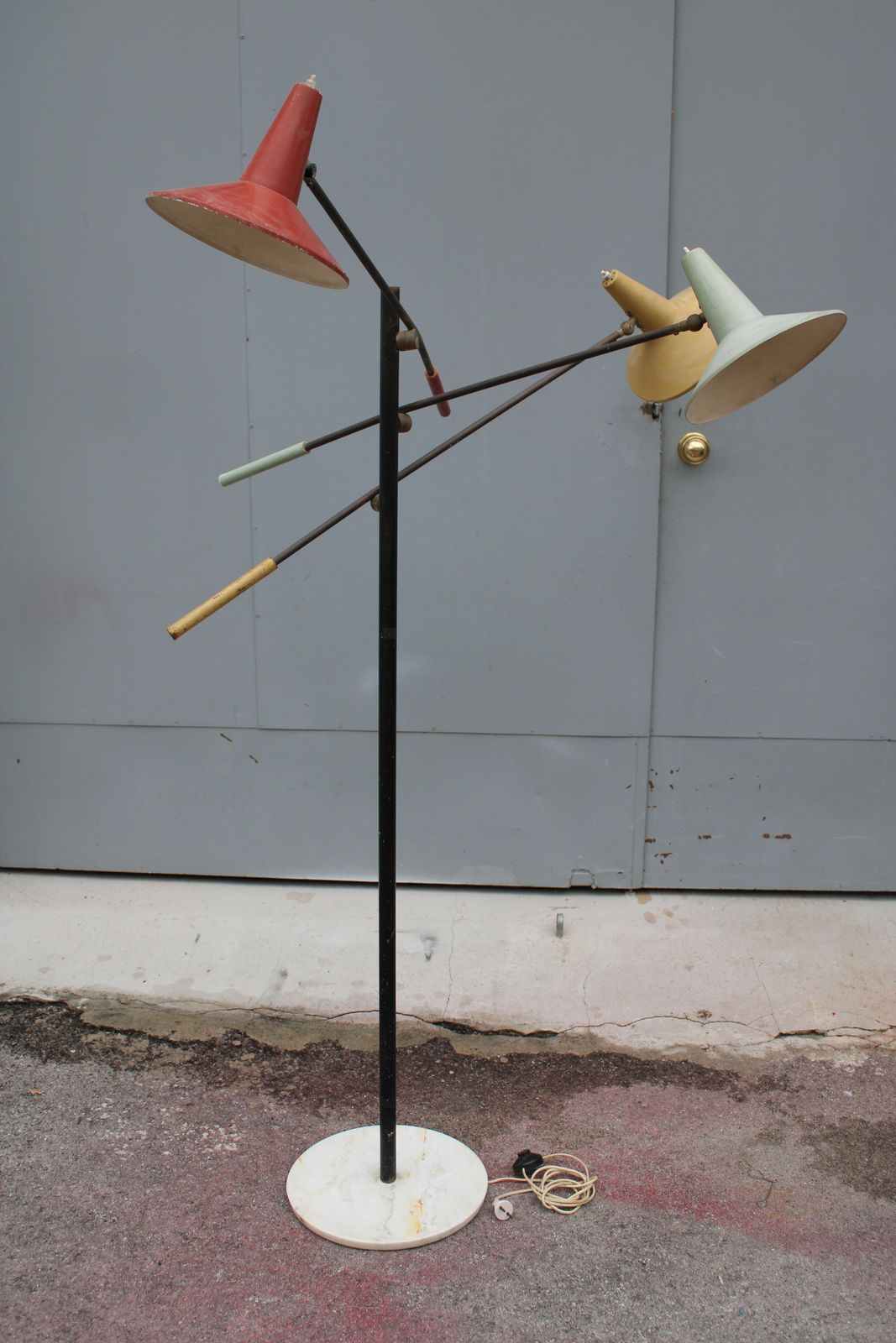 Stilnovo Bruo Gatta Floor Lamp 1950s Directional Arms Rare Collector's Item photo furniture