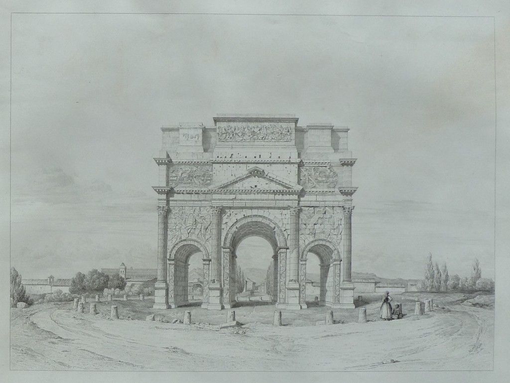 View Of The Triumphal Arch Of Orange