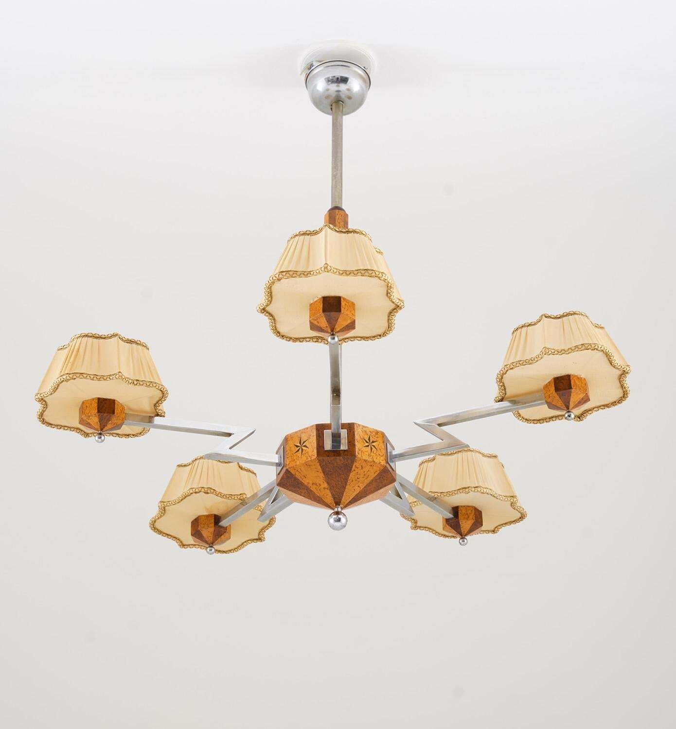 Swedish Art Deco Chandelier photo for sale