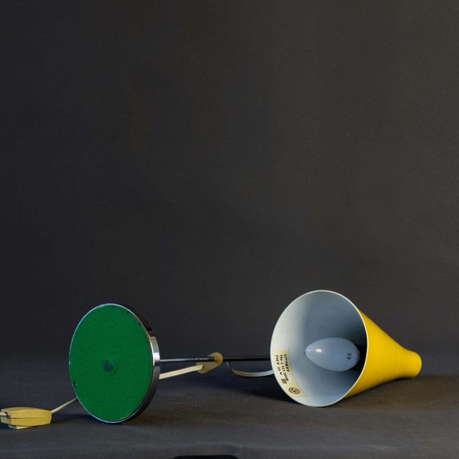 Lighting Mid Century Table Lamp By Josef Hurka For Lidokov Czechoslovakia, 1960s photo