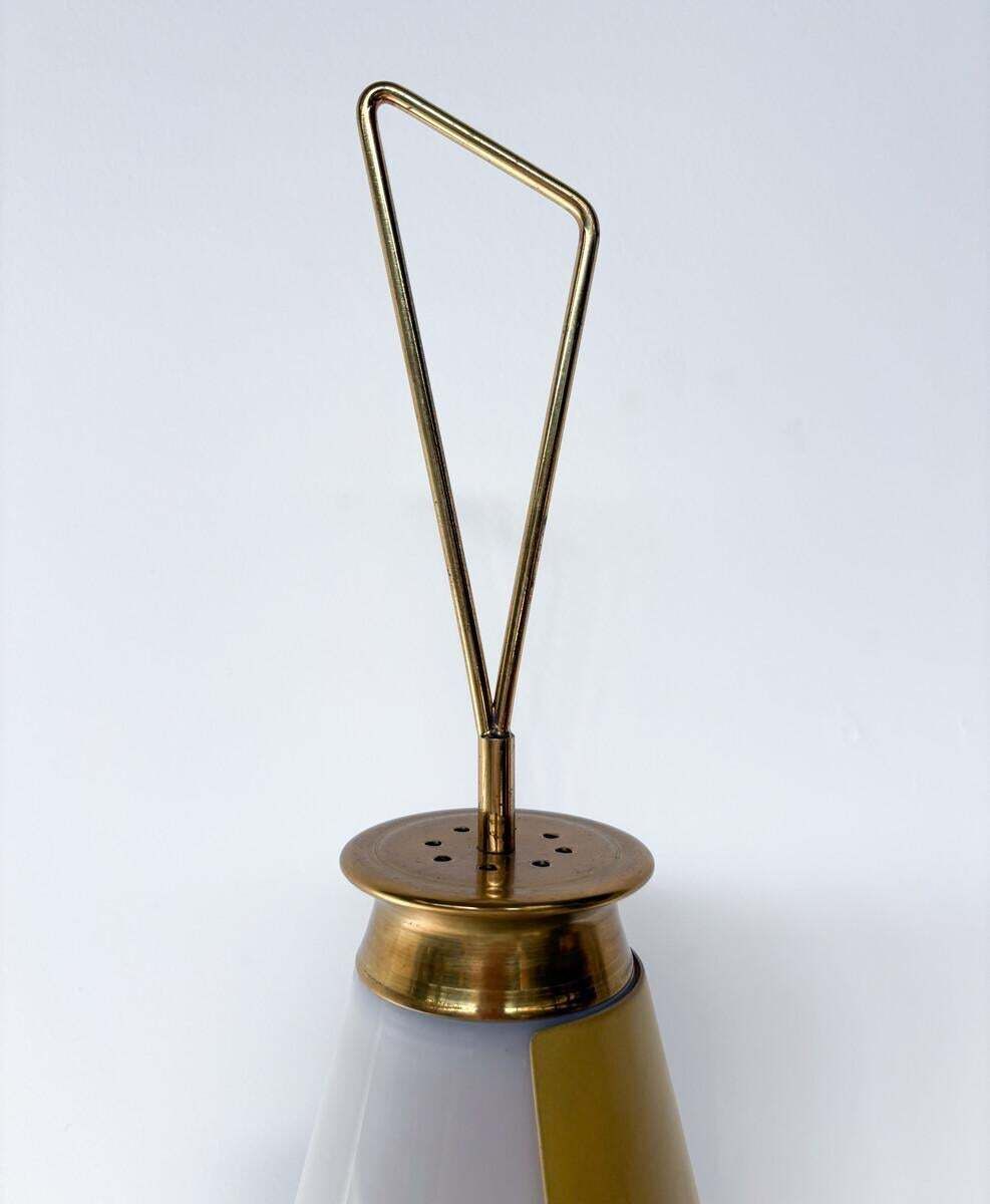 Mid Century Table Lamp By Stilnovo, Brass, Aluminium And Plexiglass, Italy, 1950 photo furniture