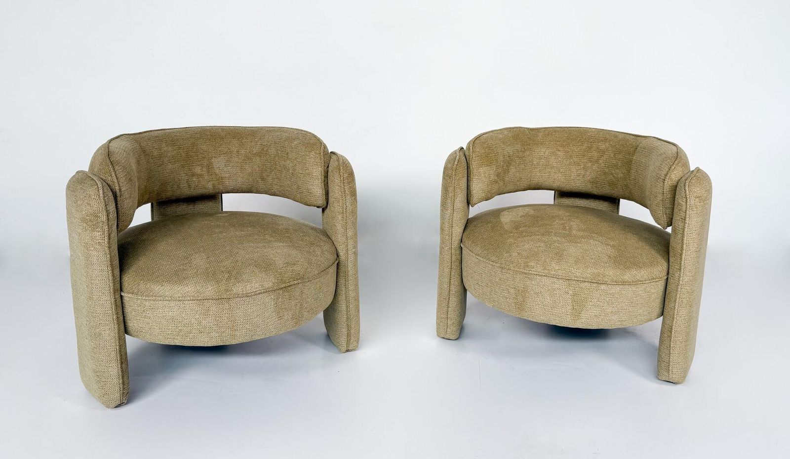 Contemporary Pair Of Armchairs, Italy photo furniture