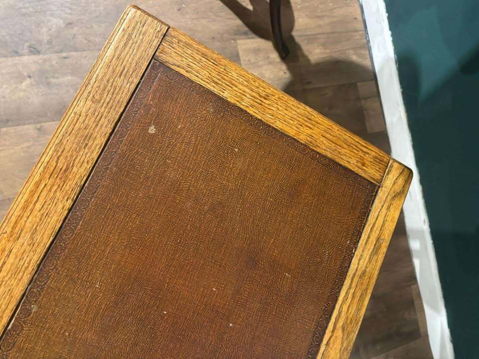 Edwardian Oak Low Boy photo vintage
