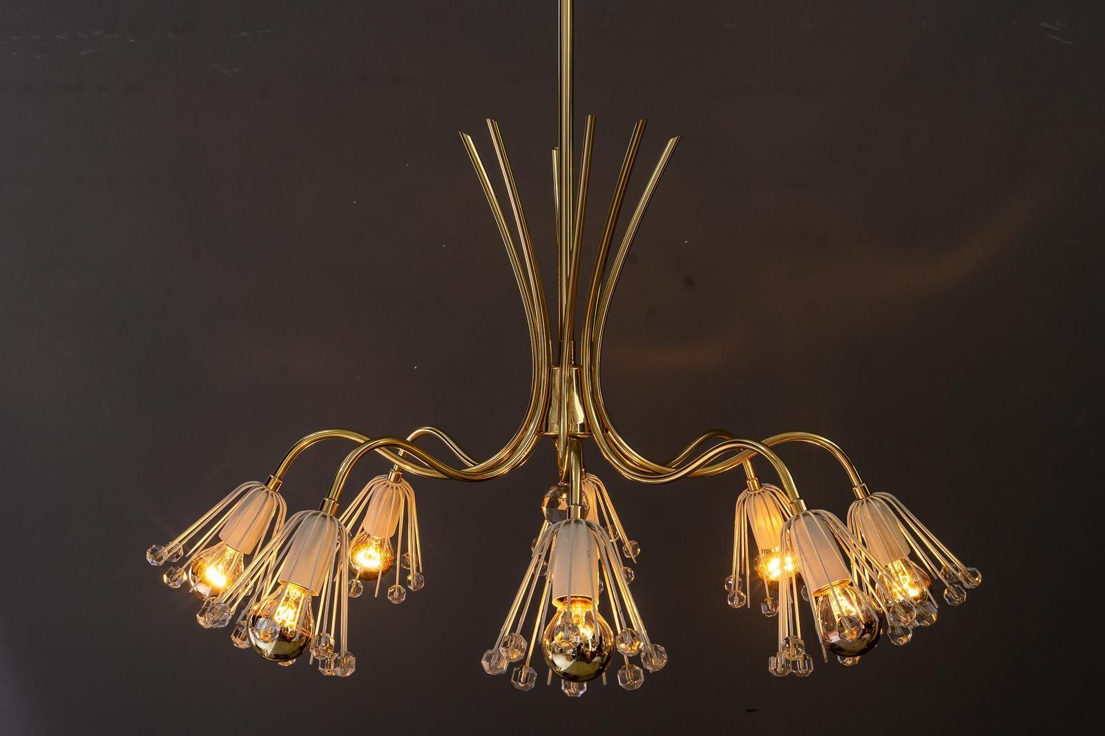 photo for sale Chandelier By Emil Stejnar For Rupert Nikoll Vienna Around 1950s