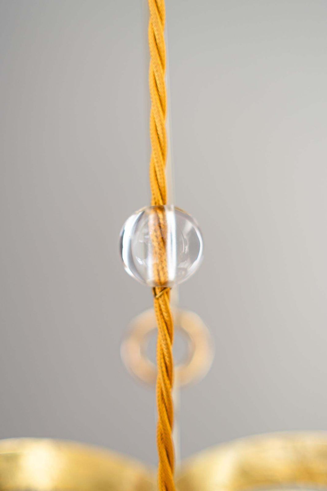 Jugendstil Pendant With Palme Koenig Opaline Glass Shade Vienna Around 1908 photo vinterior