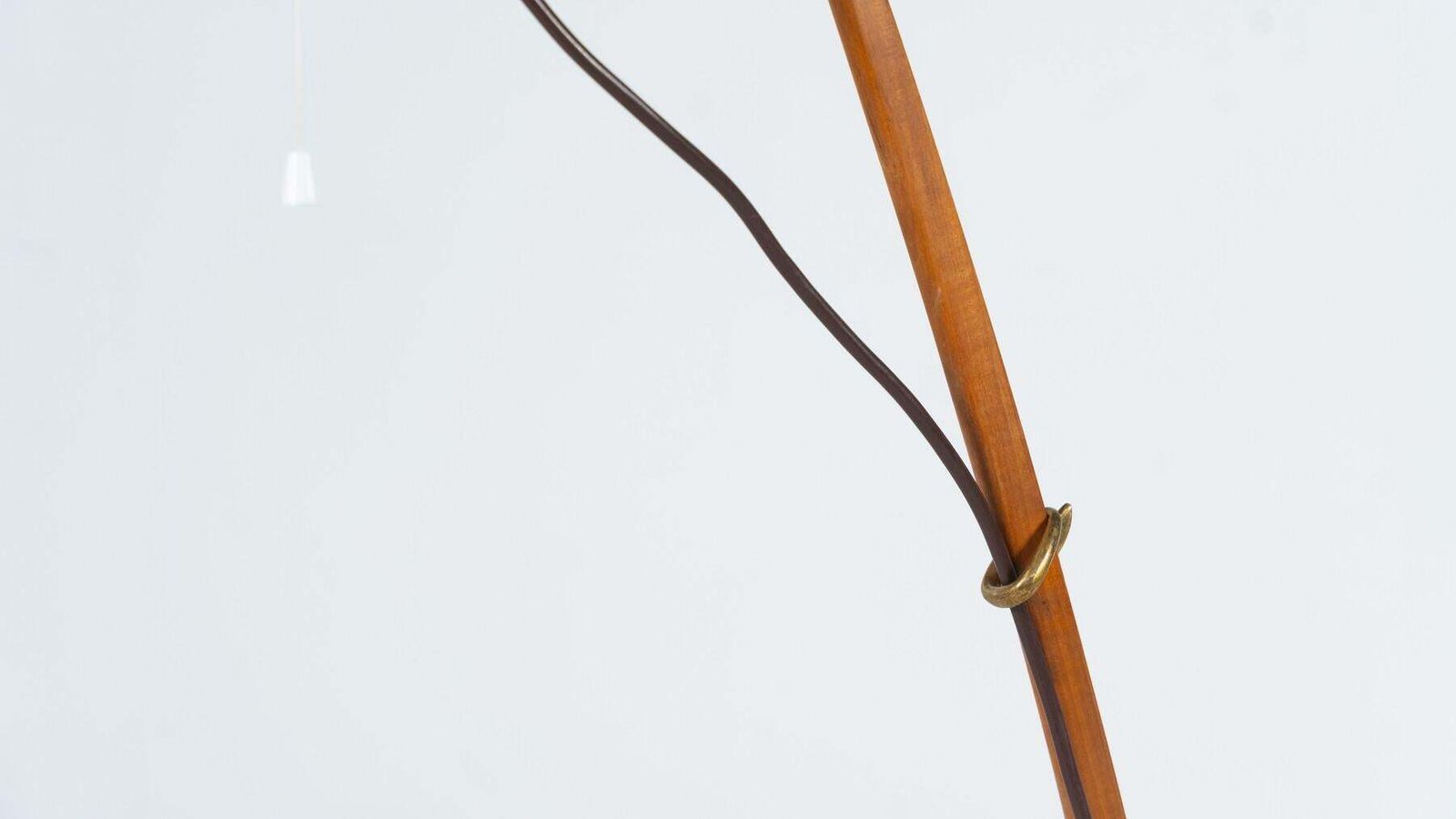 Mid Century Floor Lamp Model 2076 "Dornstab" By J.T Kalmar, Austria, 1950s photo for sale