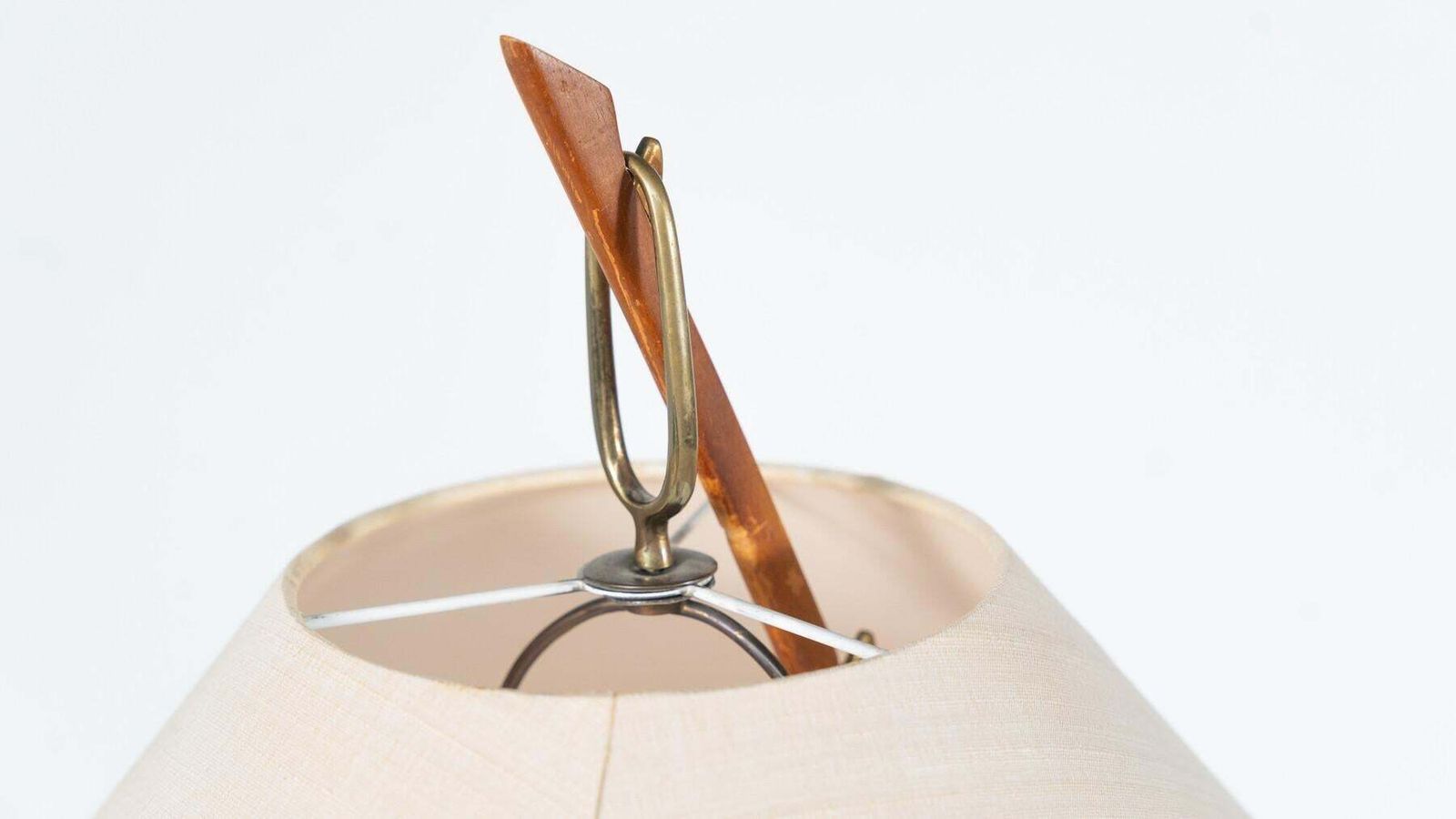 Lighting Mid Century Floor Lamp Model 2076 "Dornstab" By J.T Kalmar, Austria, 1950s photo