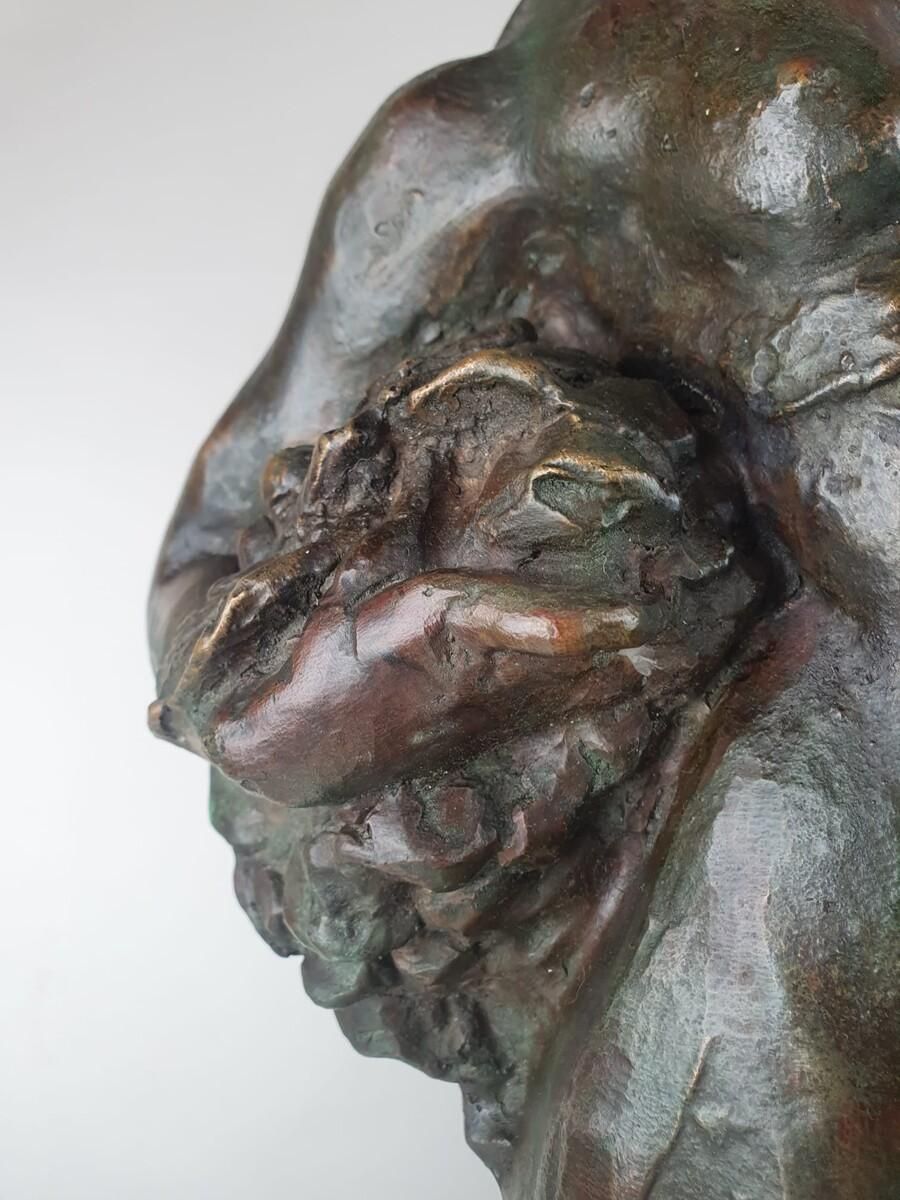 Jos De Decker, Bronze With Green Patina "Allegory Of Spring" photo furniture