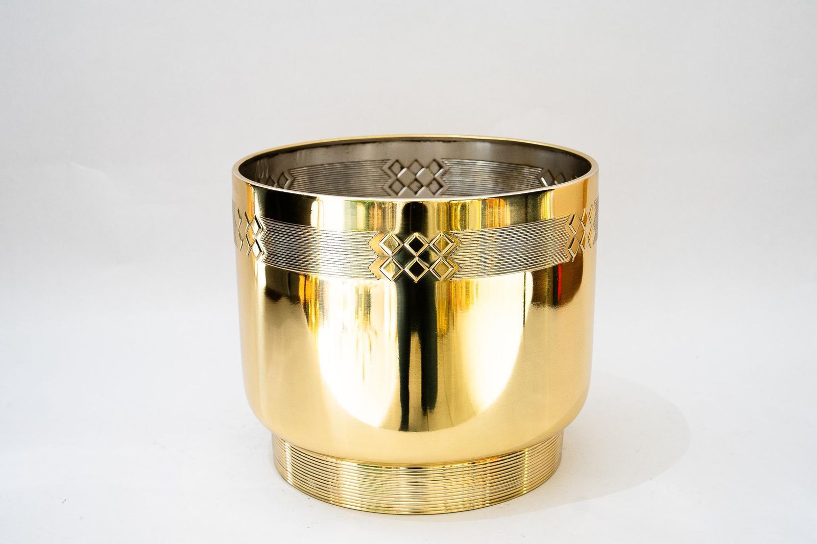 Art Deco Palm Pot Vienna Around 1920s photo for sale