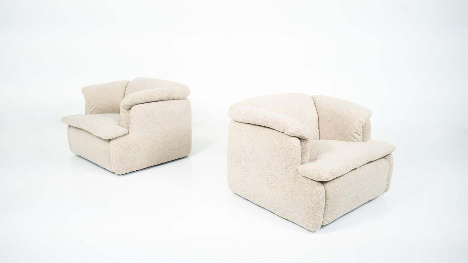 Mid Century Modern Pair Of Armchairs   New Upholstery photo Furniture