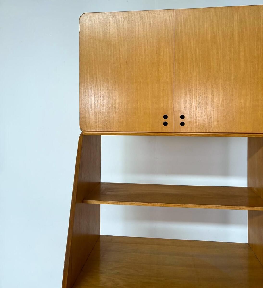Mid Century Wooden Cabinet By Derk Jan De Vries, 1960s photo 3822.0