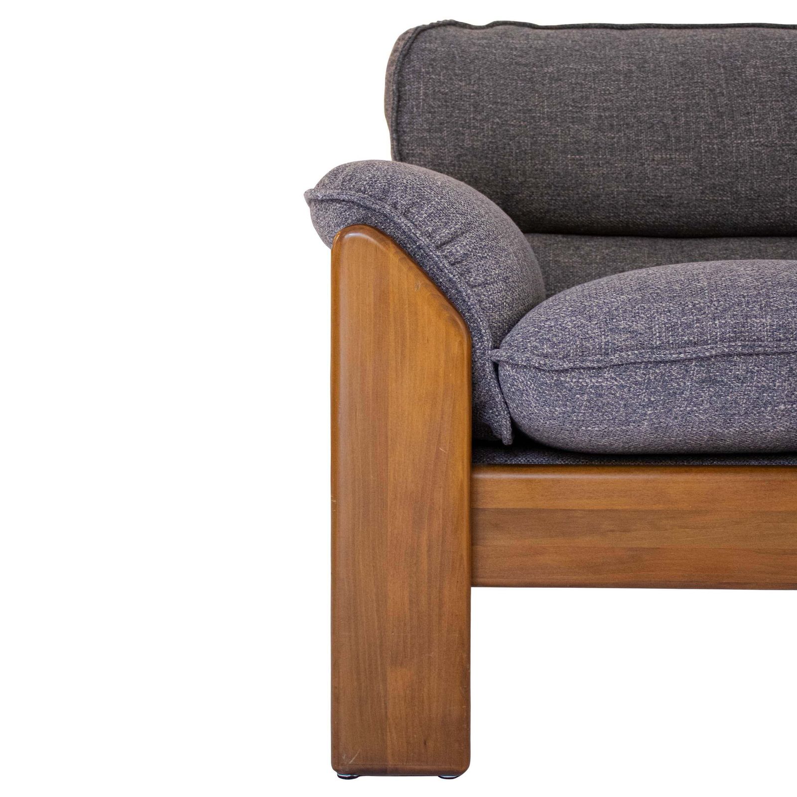 Mid Century Pair Of Armchairs In The Style Of Afra And Tobia Scarpa, Italy, 1970 photo vinterior