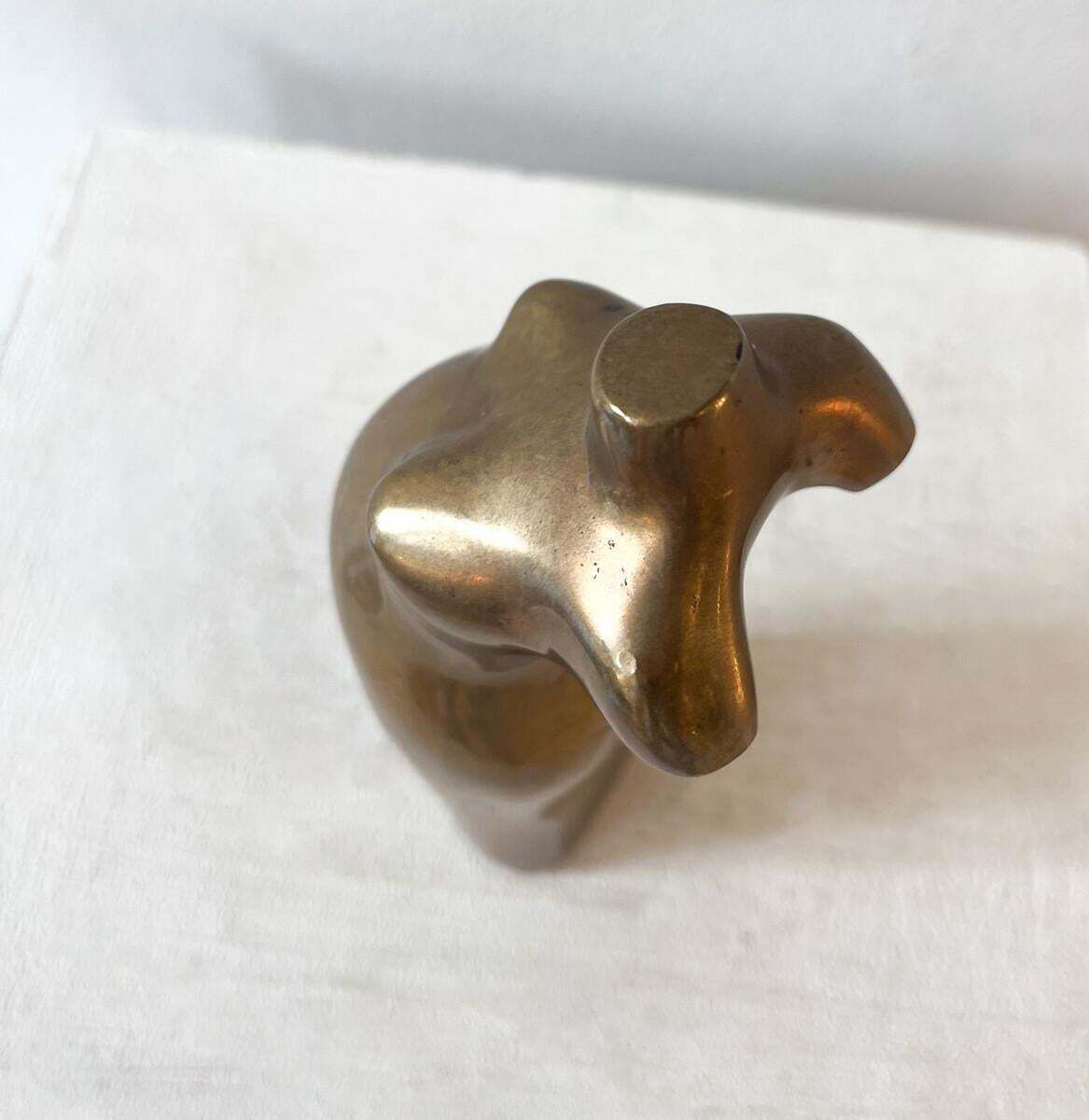 Mid Century Bronze Sculpture By Magrit Van Nuffel, 1970s photo buy