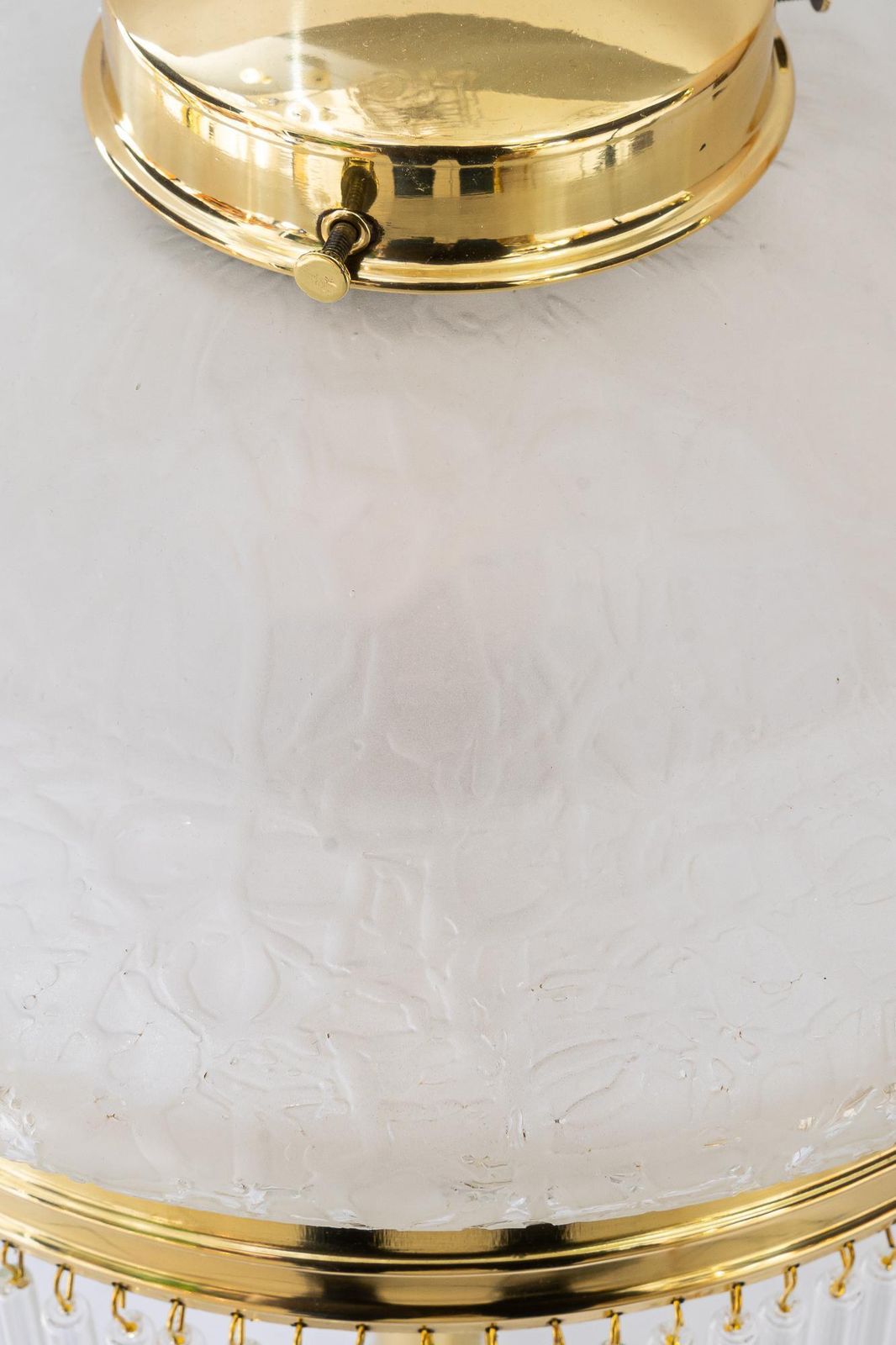 Art Deco Table Lamp With Glass And Glass Sticks Vienna Around 1920s photo 514.0