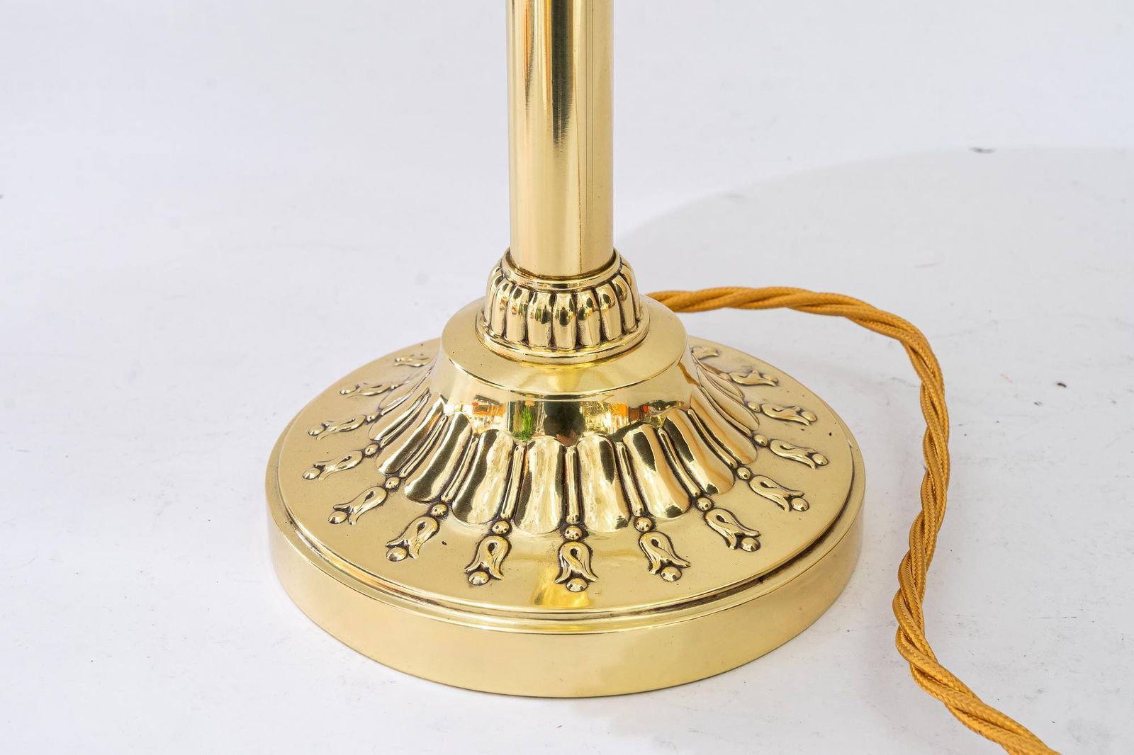 Art Deco Table Lamp With Glass And Glass Sticks Vienna Around 1920s photo buy