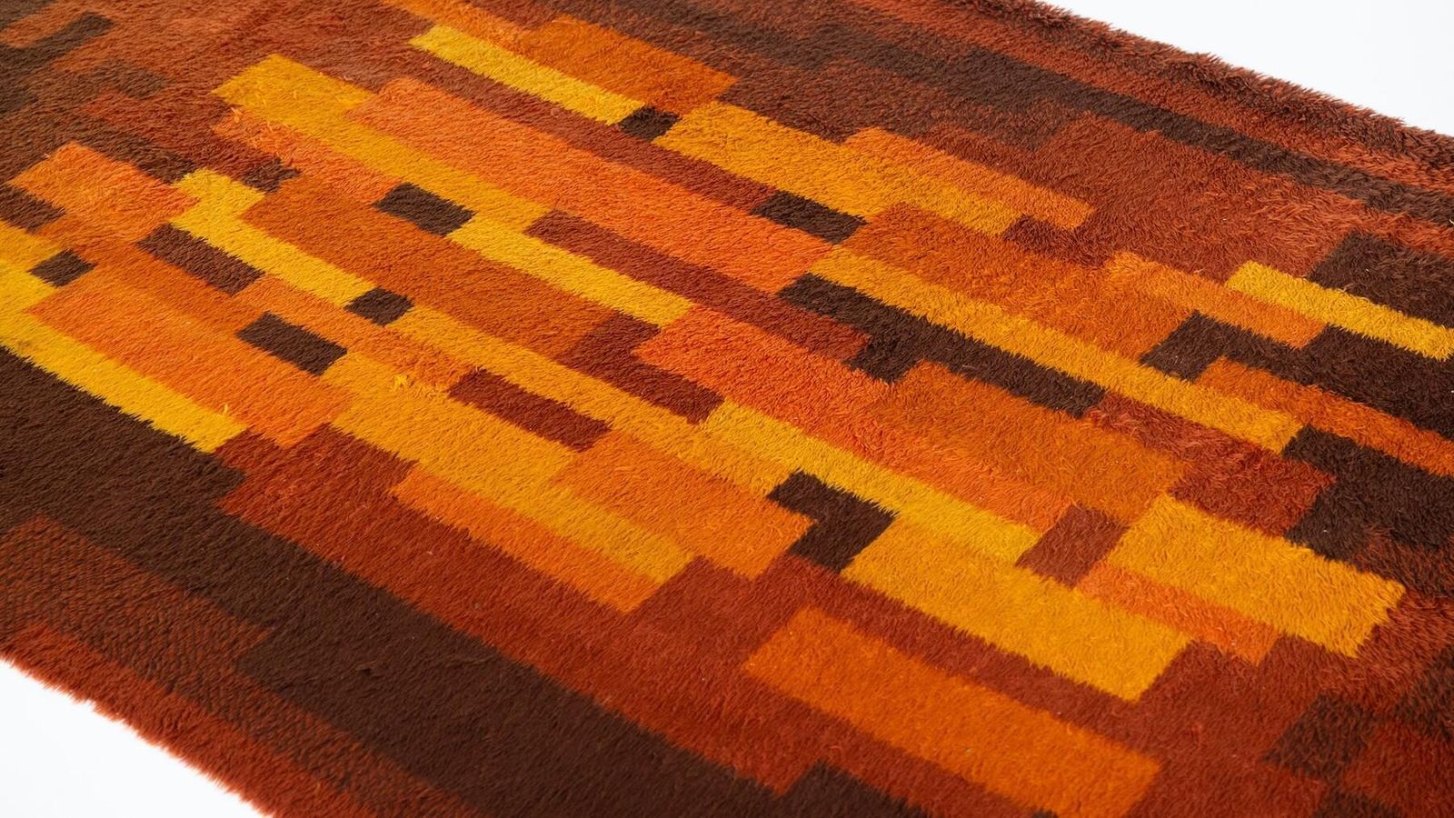 Mid Century Modern Rug, Italy, 1970s photo buy