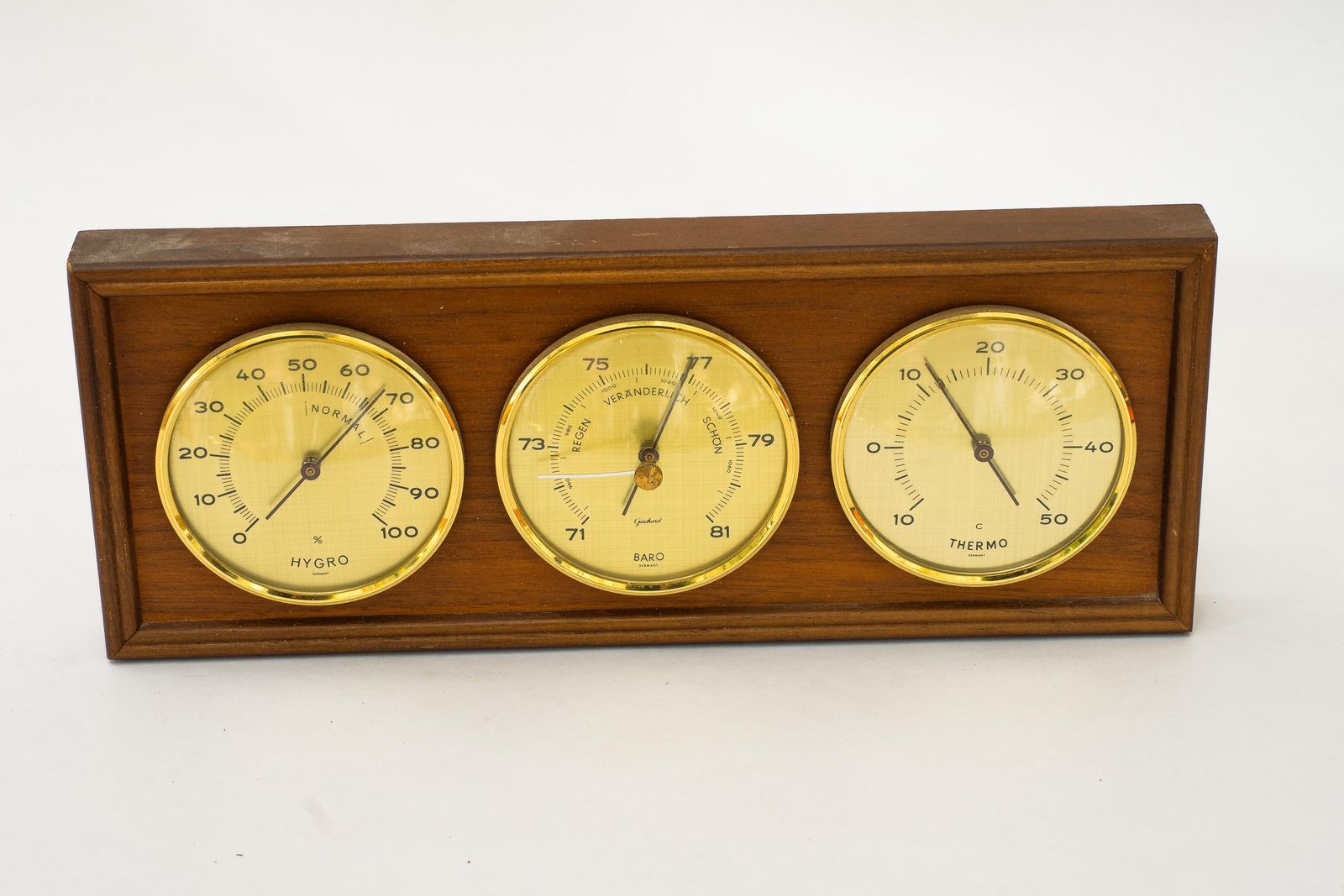 Barometer Weather Station Vienna Around, 1970s photo furniture