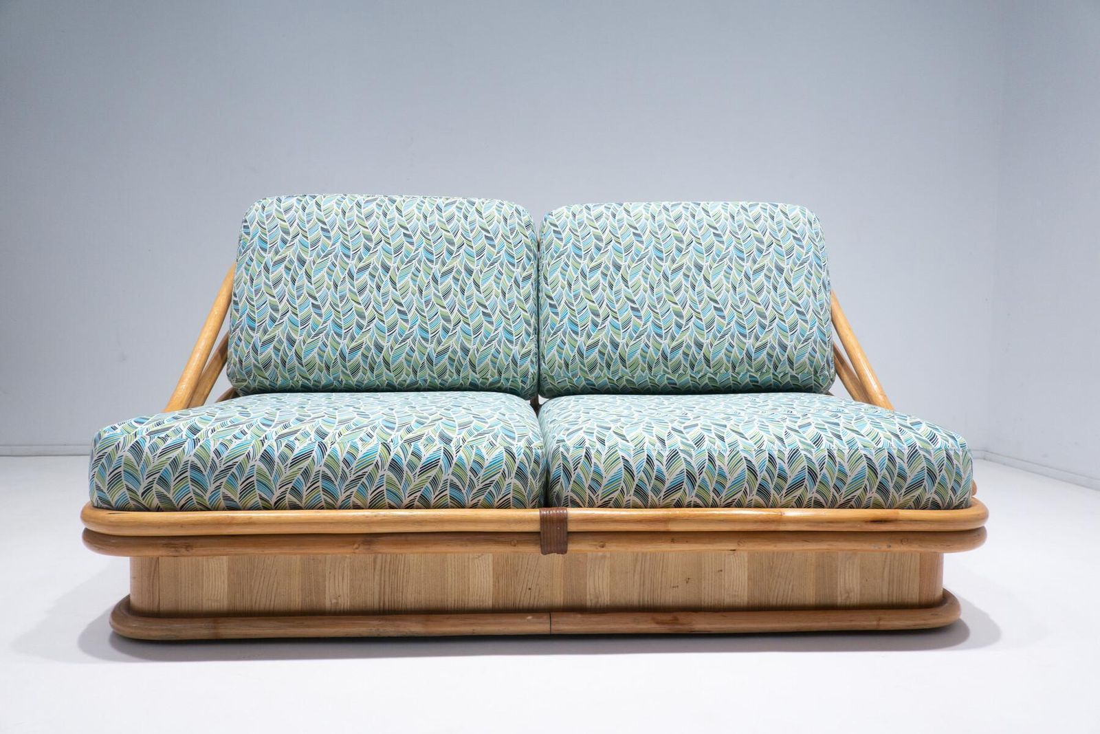 Rattan Sofa By Vivai Del Sud, 1970s   New Upholstery photo Furniture