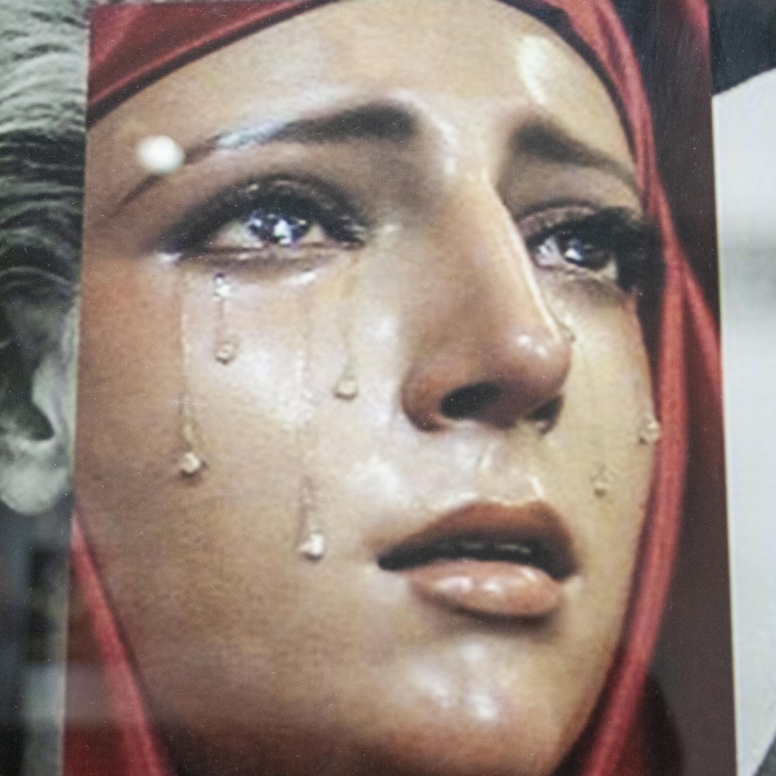 Digital Collage Art By Naro Pinosa, Sophia Loren & Virgin Mary, Spain, 2019 photo vinterior