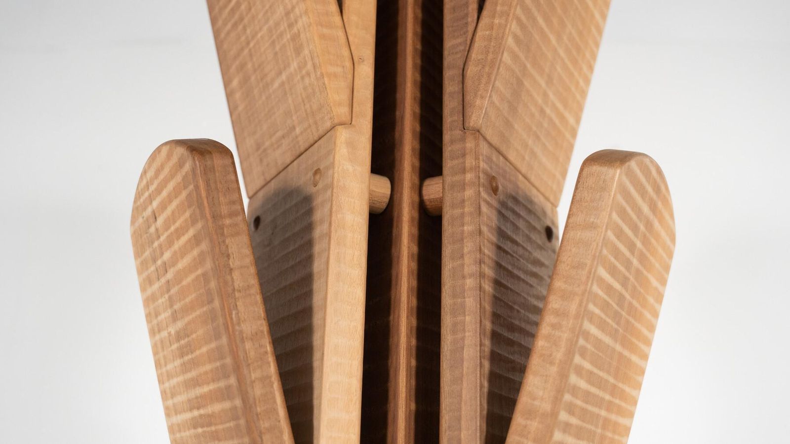 Coat Hanger By Guiseppe Rivadossi, Walnut photo 6052.0