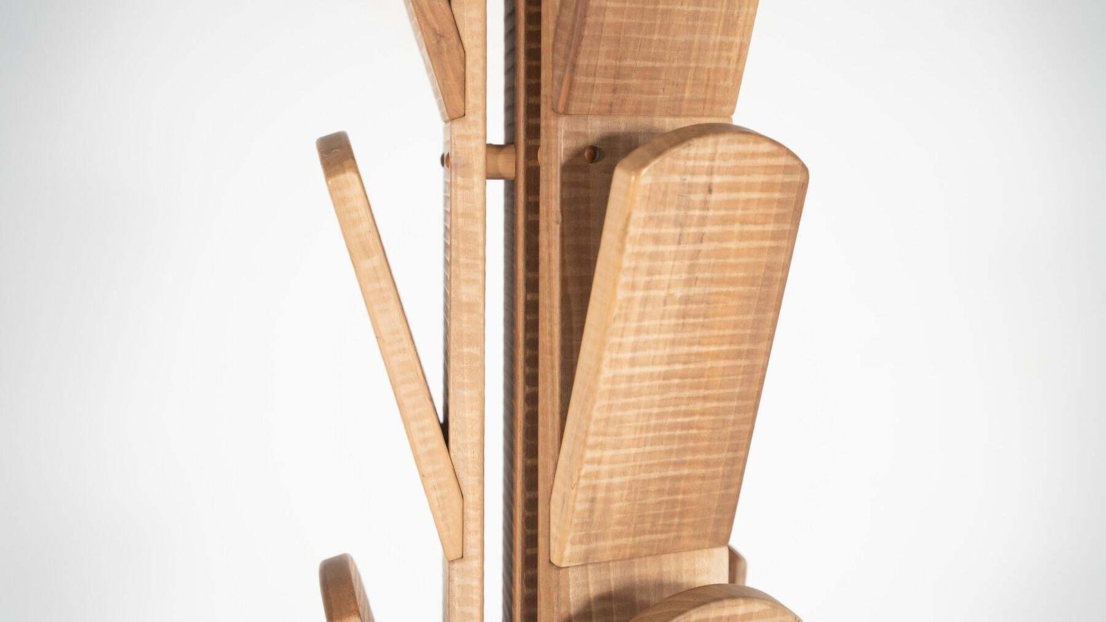 photo furniture Coat Hanger By Guiseppe Rivadossi, Walnut