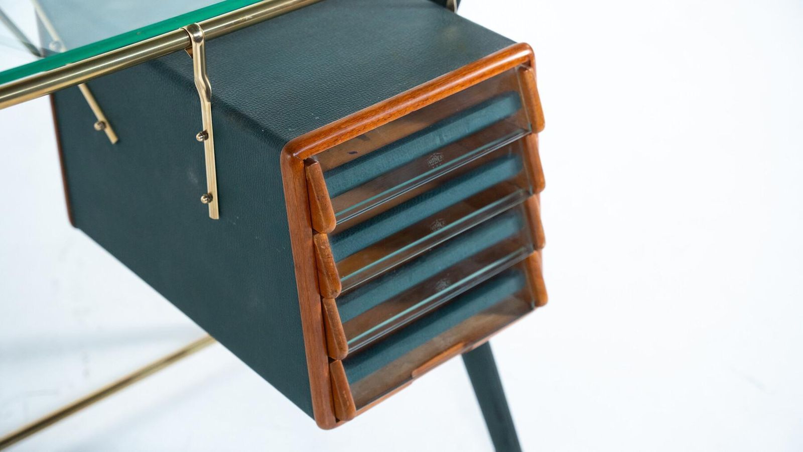 Desk By Silvio Berrone From The Bialetti Building, Omegna, Italy 1955 photo furniture