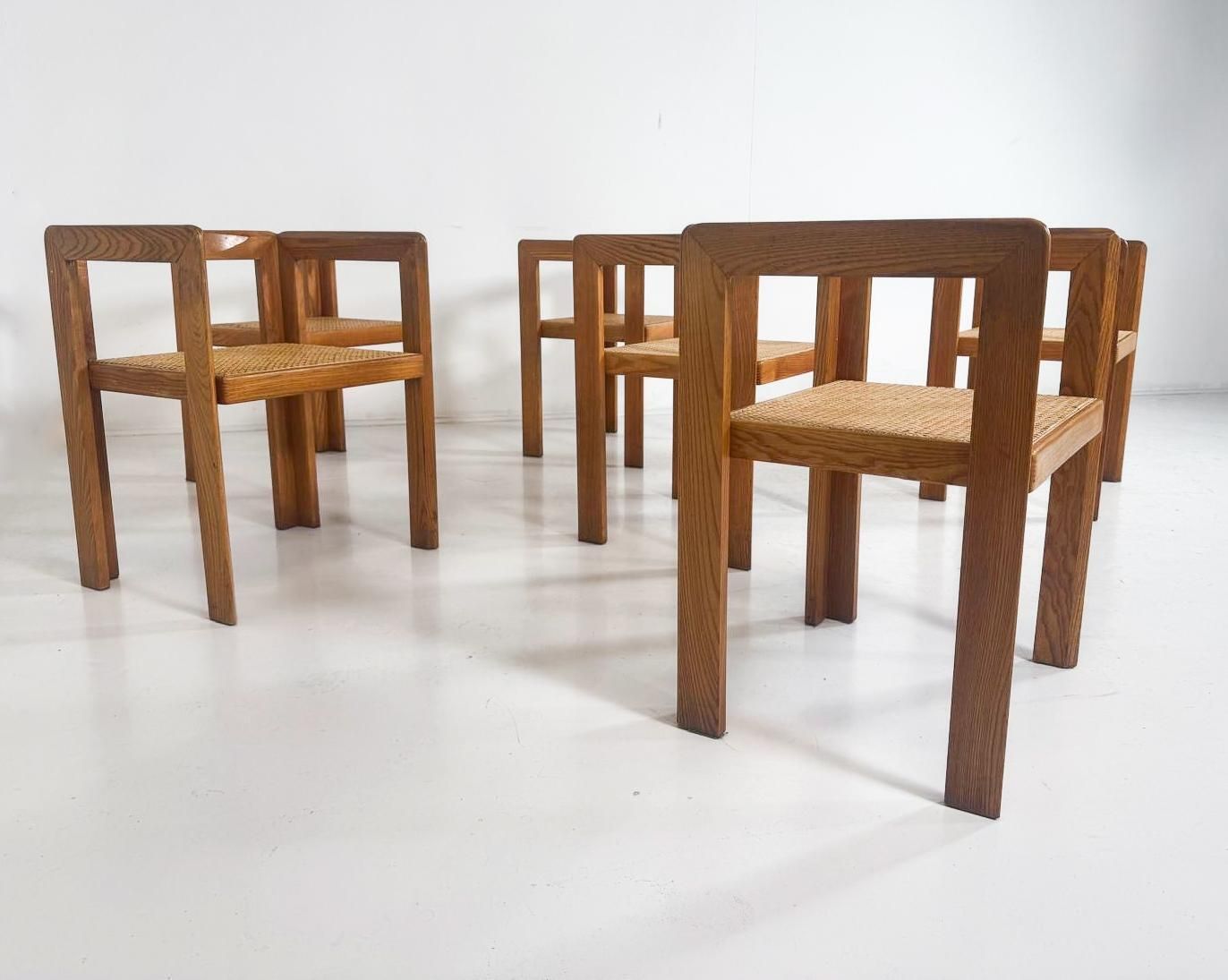 Mid Century Modern Set Of 6 Armchairs By Derk Jan De Vries, 1960s photo 3743.0