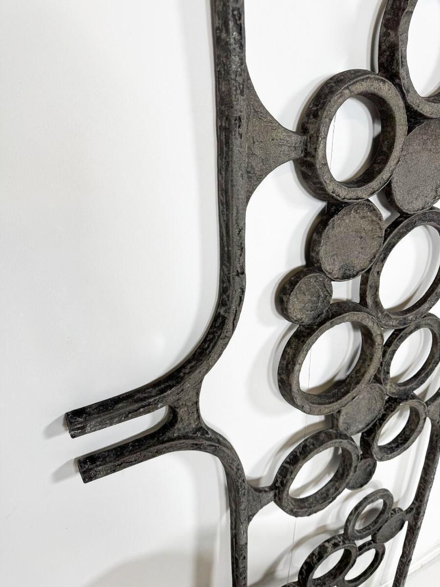 Mid Century Modern Brutalist Wall Mounted Sculpture, 1960s photo 2151.0