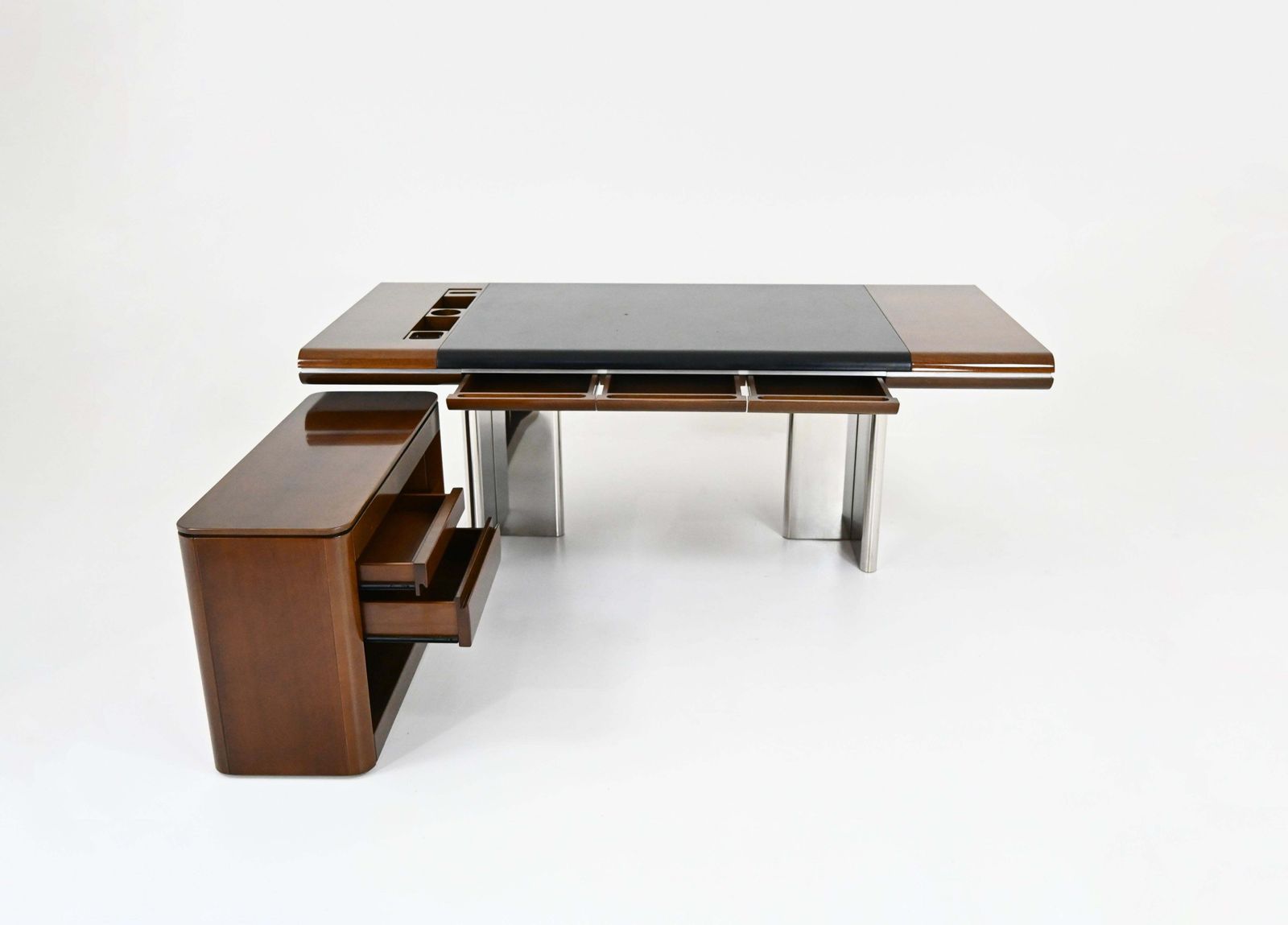 Italian Desk By Hans Von Klier For Skipper, 1970s photo vintage