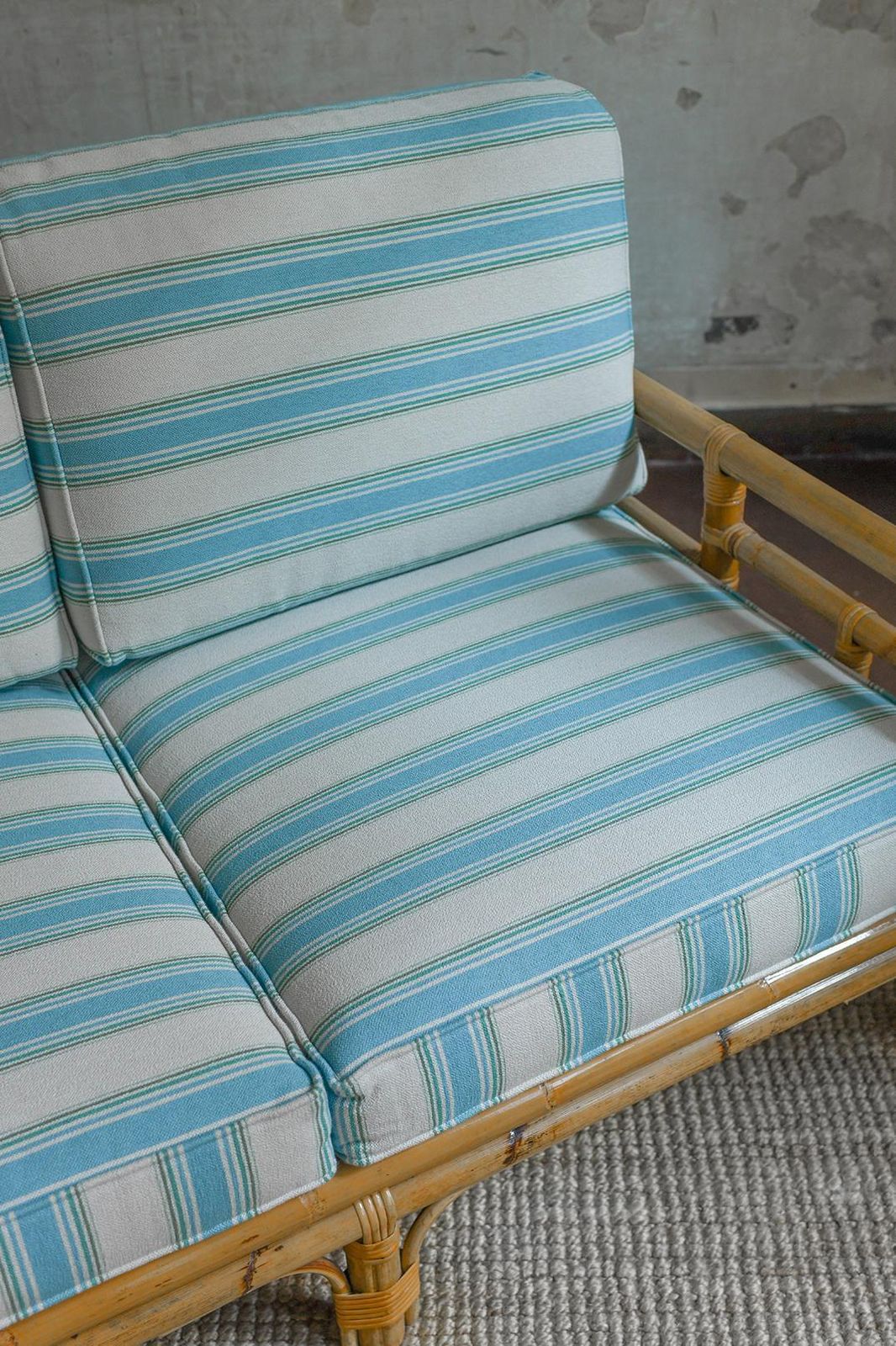 Three Seater Sofa – Ming Series, Designer Colin Morrow For Vivai Del Sud, 1980s photo Furniture