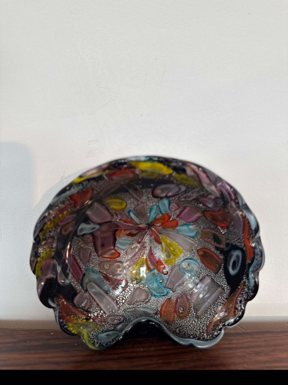 Mille Fiori Murano Glass Bowl Dino Martens Italy, 1960s photo for sale