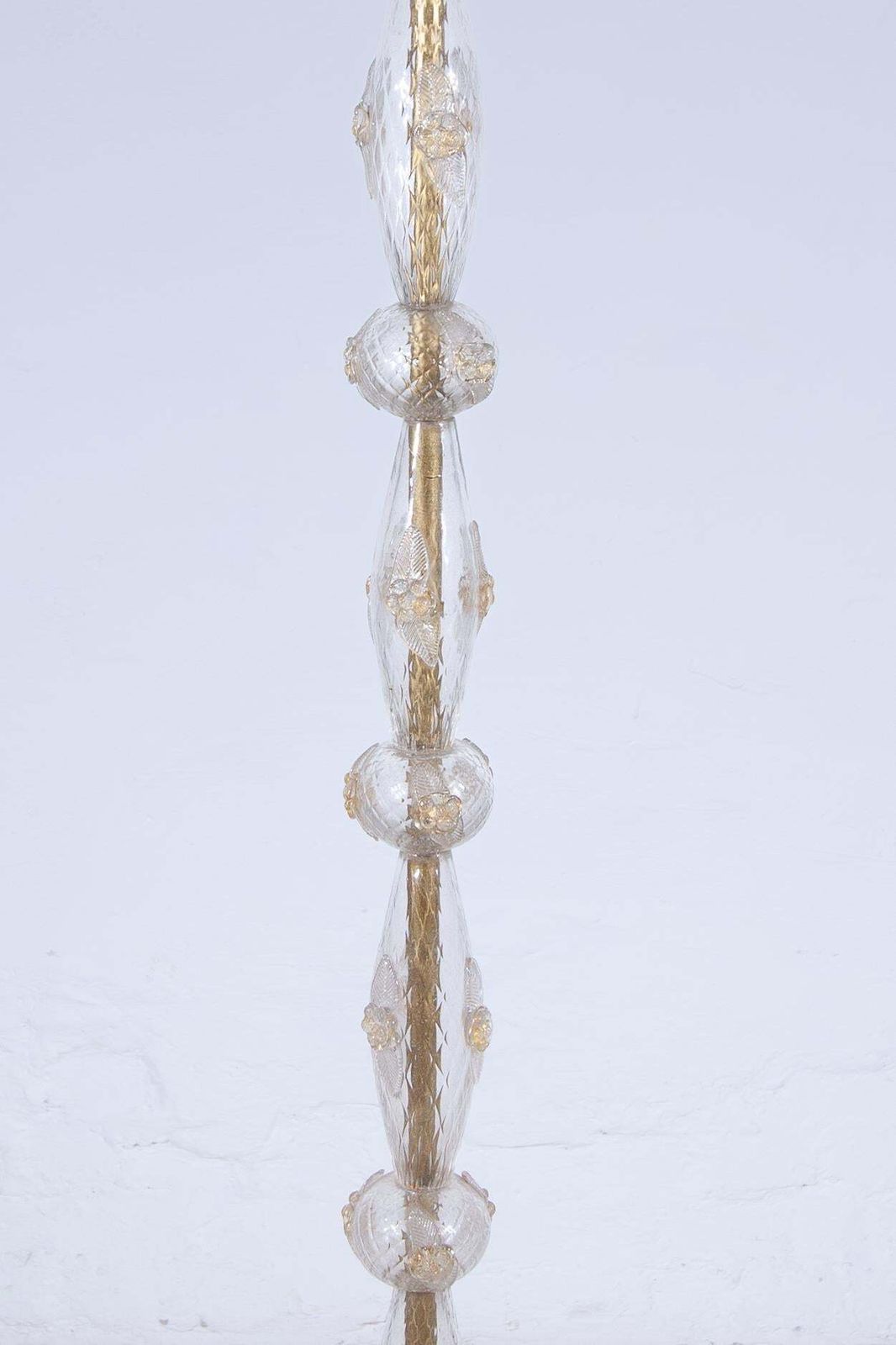 Art Deco Murano Floor Lamp Attributed By Barovier & Toso, 1930s photo 4280.0