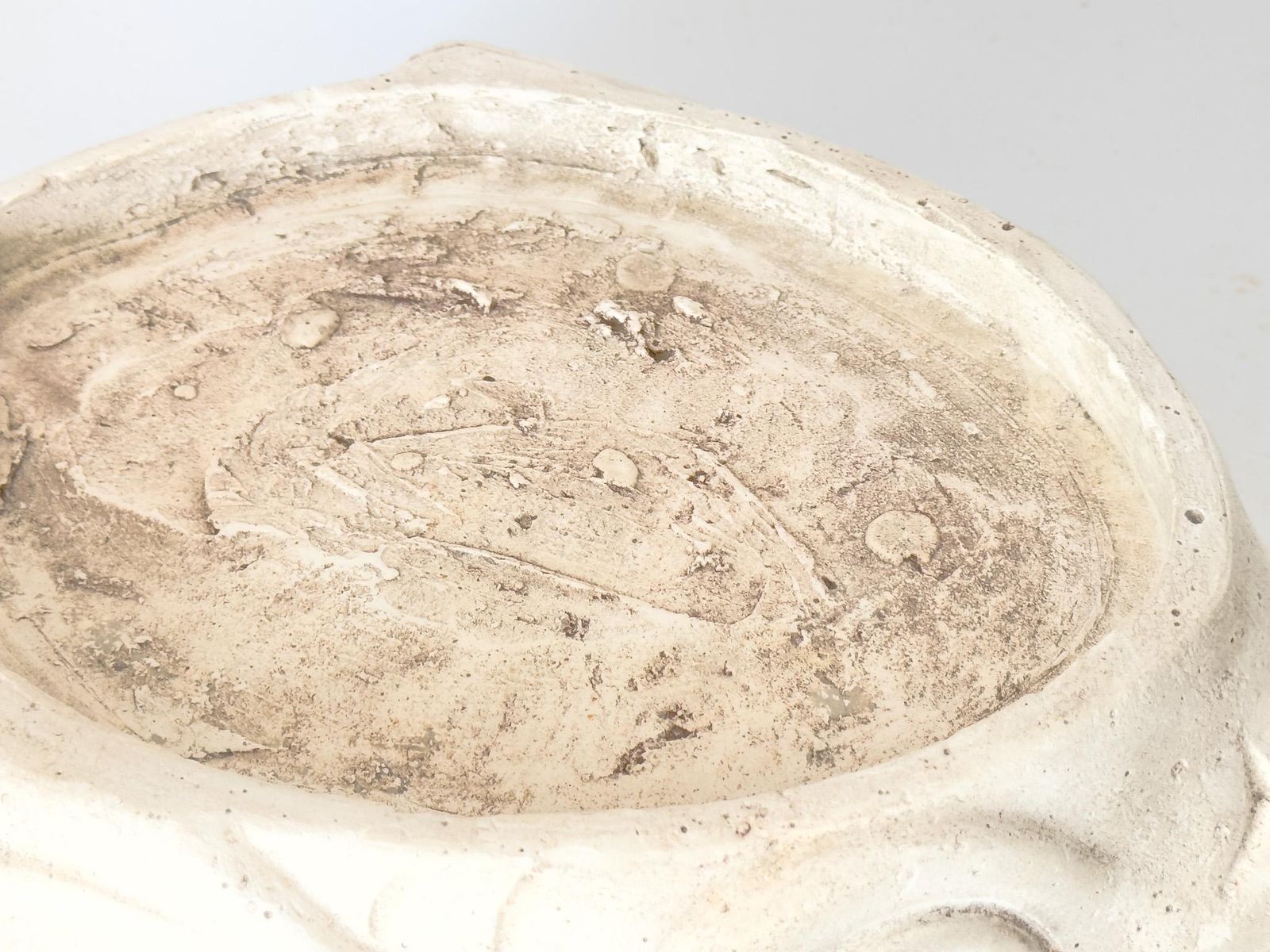 Large Plaster Jardinière France, 1930s Fish Sculpture In The Style Of Martel photo buy
