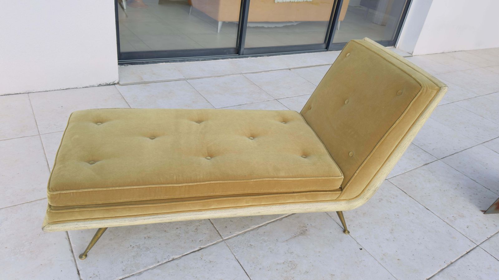 Furniture The Chaise Longue By Robsjohn Gibbings Crafted By The Renowned Widdicomb Edition photo