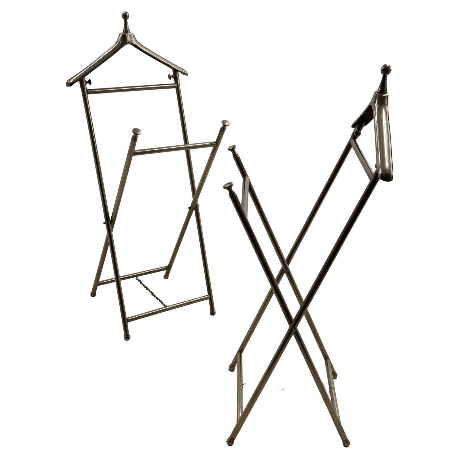 Metal Night Valet, French, Circa 1970 Set Of 2 photo furniture