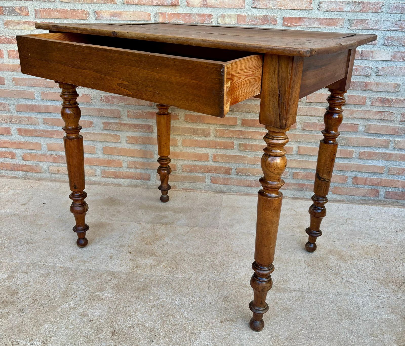 Table de travail provinciale française, années 1890 photo vinterior