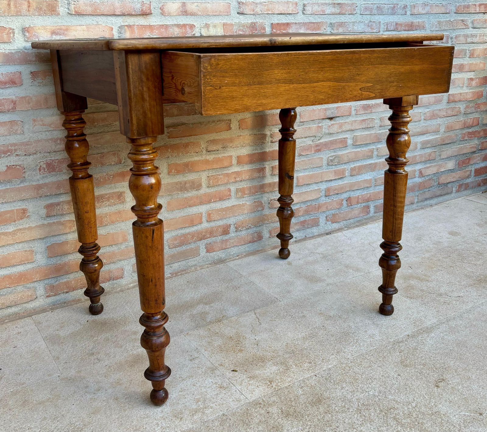 Table de travail provinciale française, années 1890 photo buy