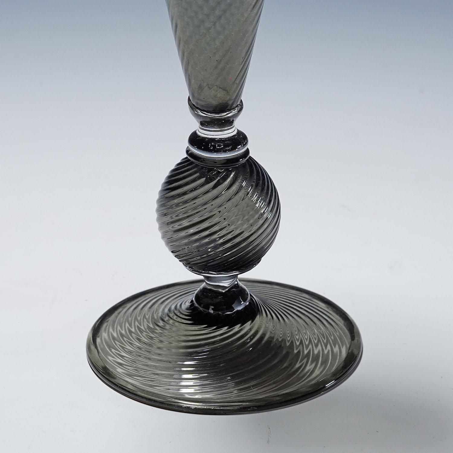 Glass Vase Vetro Soffiato Venini Murano Ca. 1950s photo Home Decor