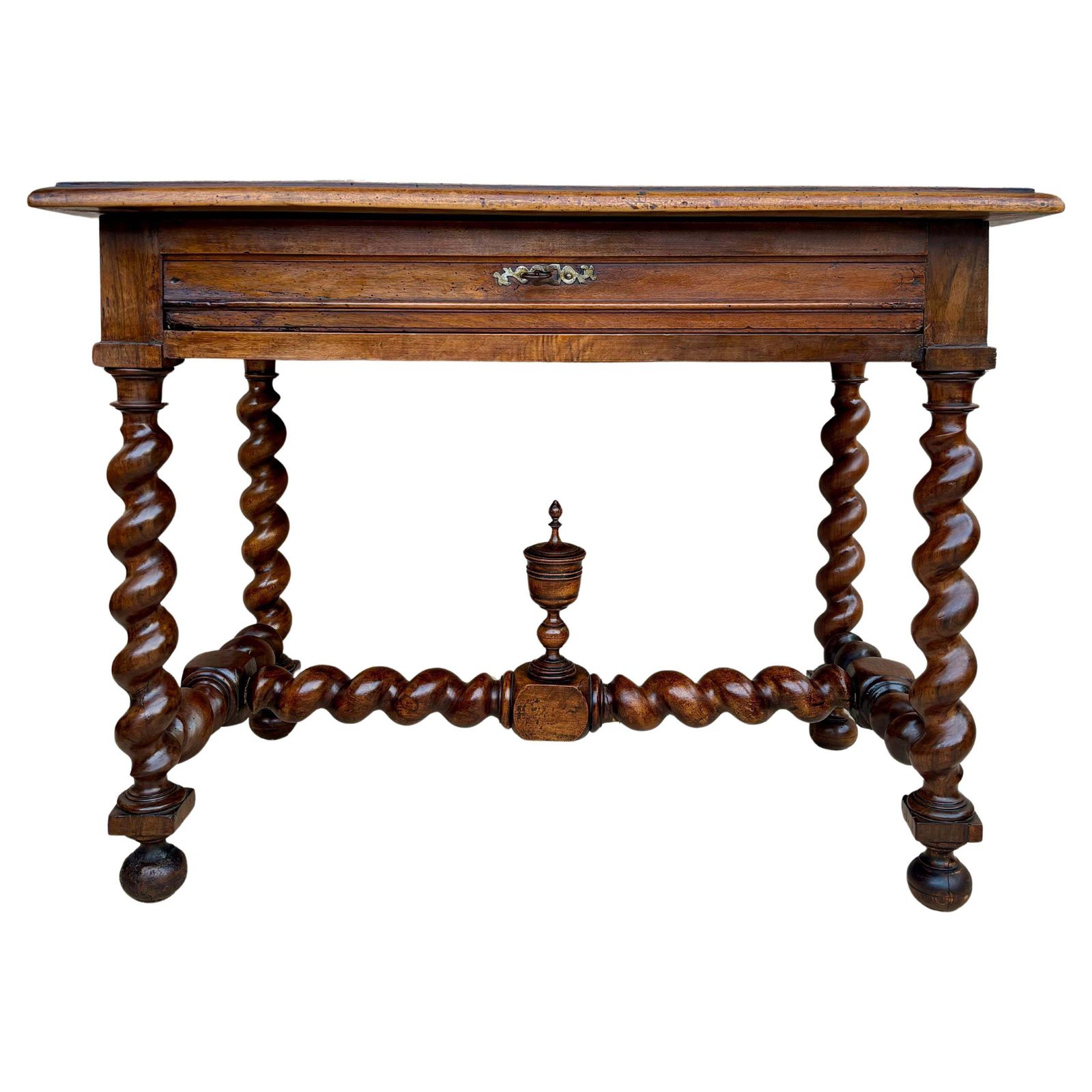 Bureau d'époque en noyer français