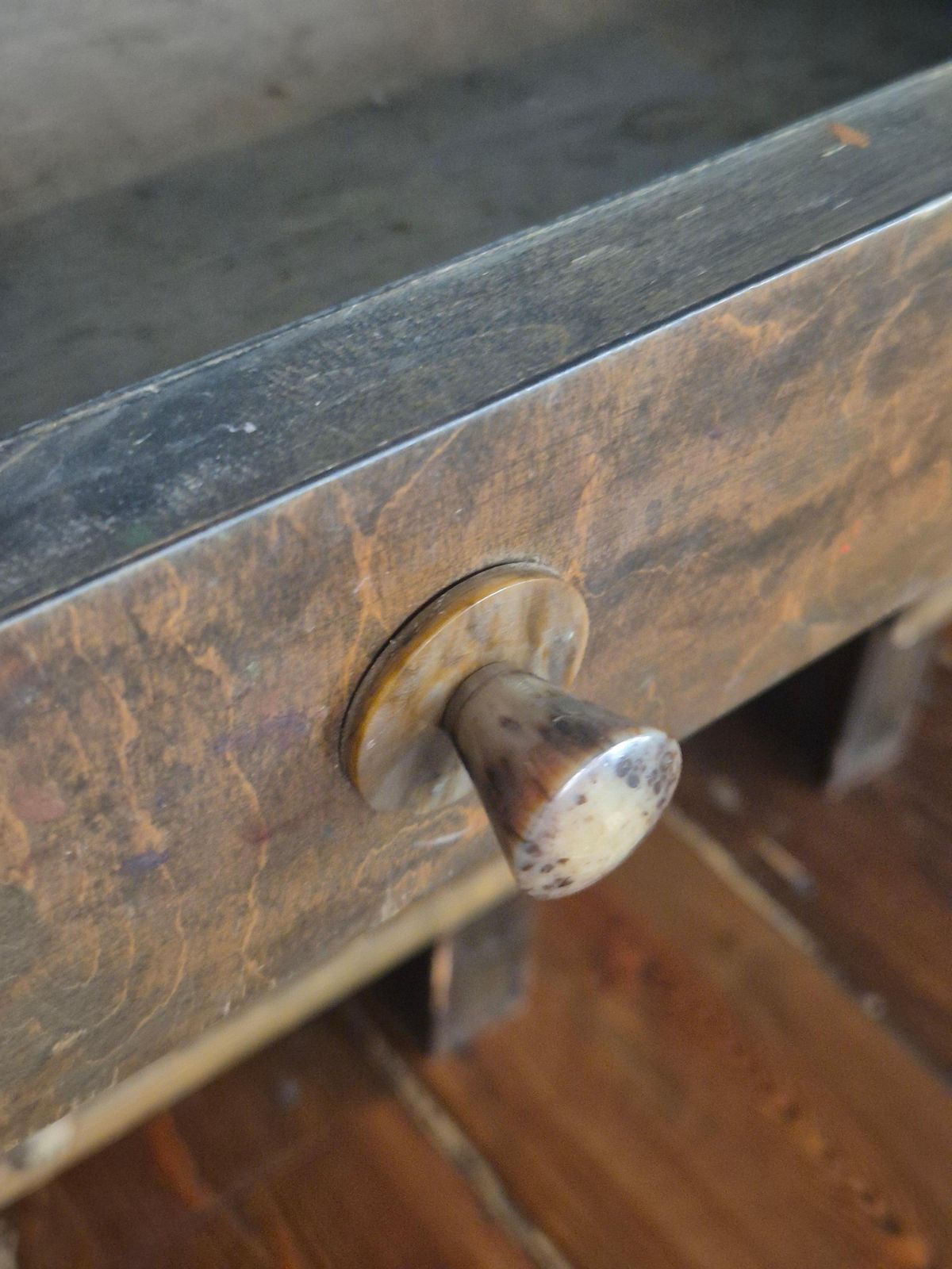 Bedside Tables In Stained Curly Birch, Art Deco, Finland 1930s photo buy