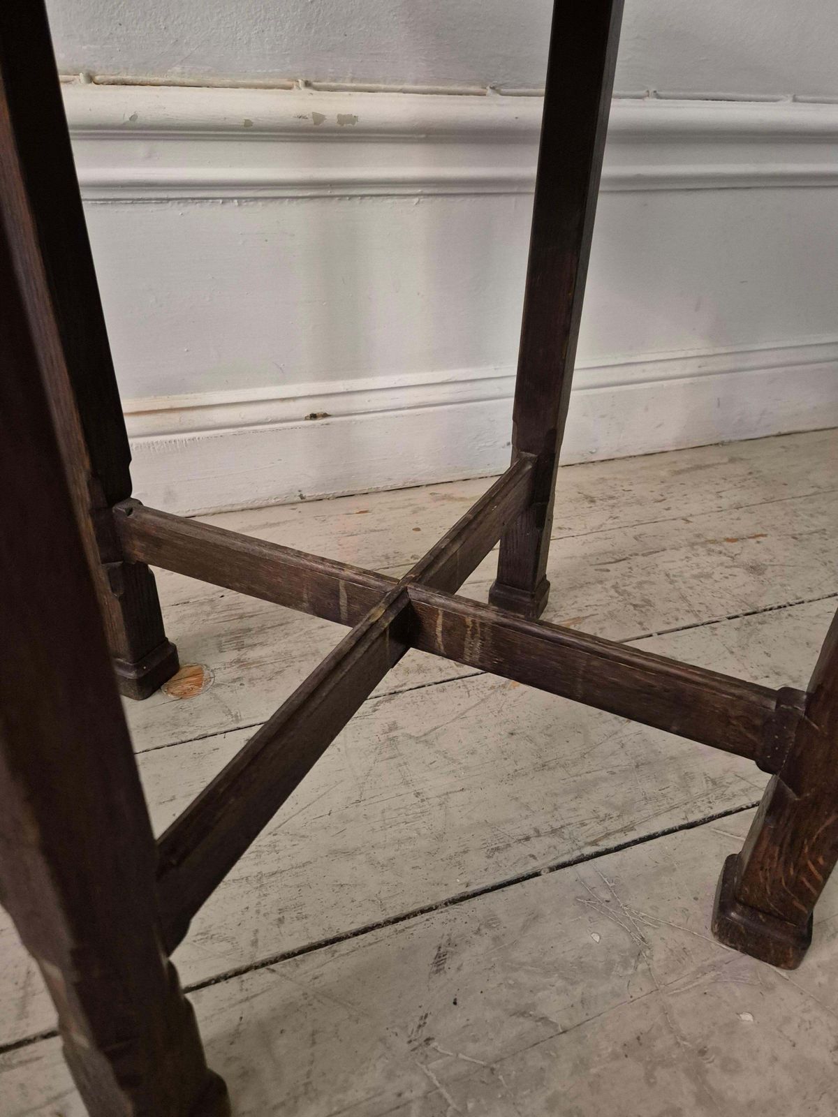 Swedish Smoking Table, Oak With Copper Top, 1913 By Nordiska Kompaniet photo 2128.0