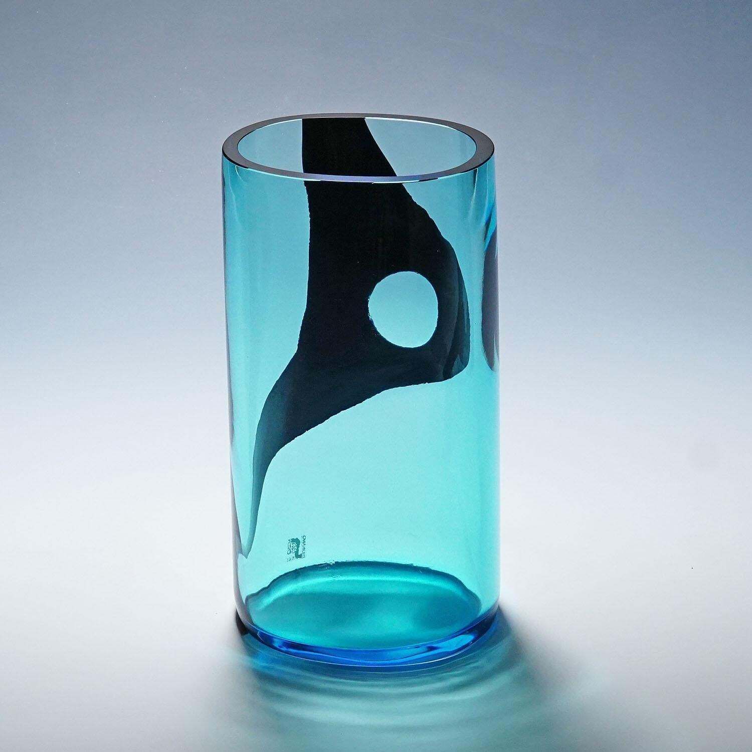 Livio Seguso Voor Seguso Vetri D'arte Vaas, Murano Jaren 1980 photo Woonaccessoires