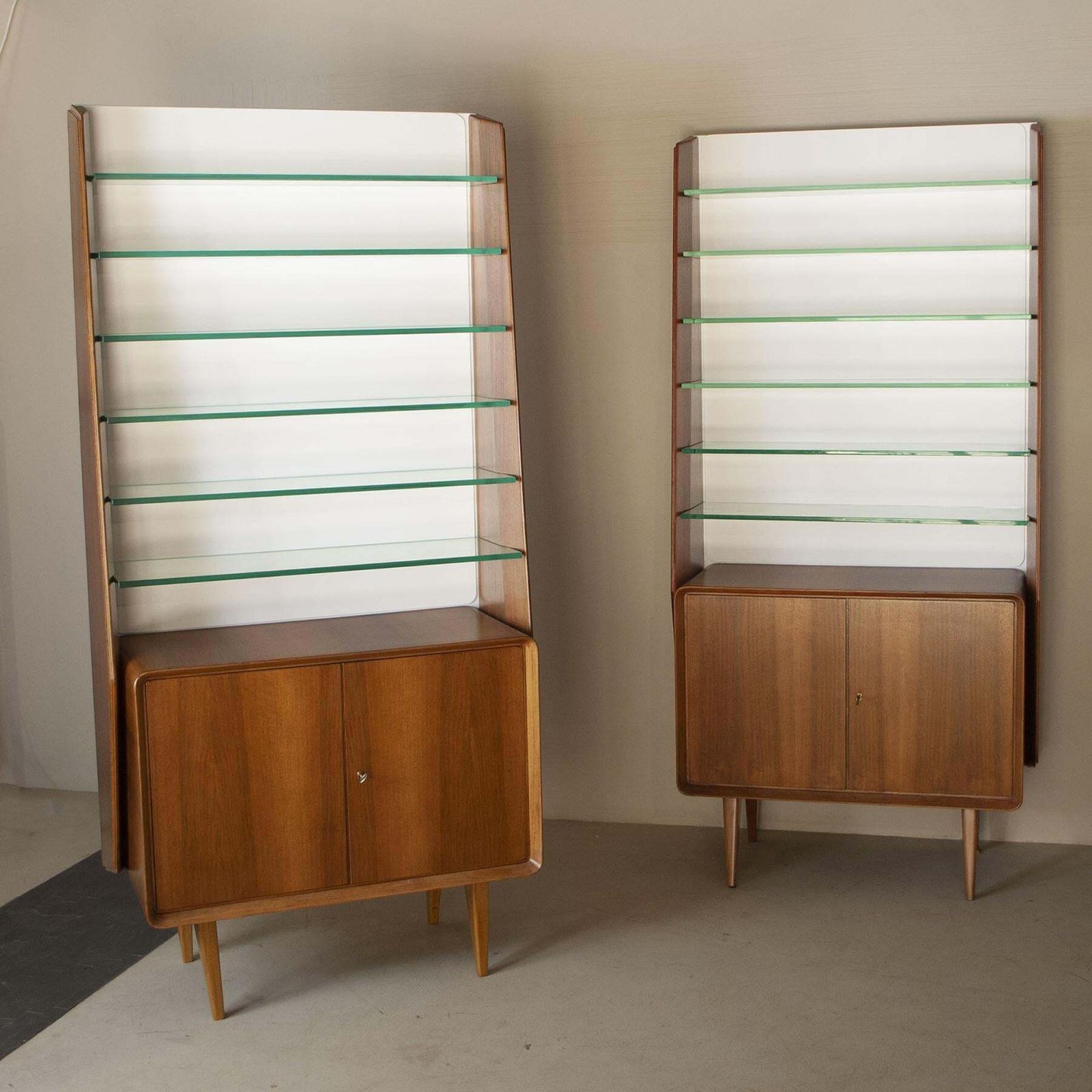 Ico Parisi In The Style Set Of Two Cabinet Of 60’s. photo vinterior