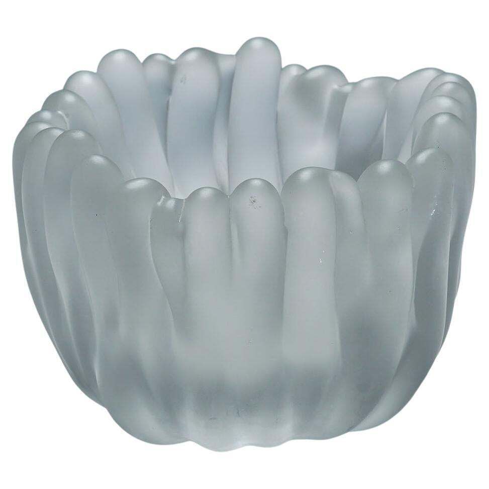 Finger Art Glass Vase By Tapio Wirkkala For Iittala 1951