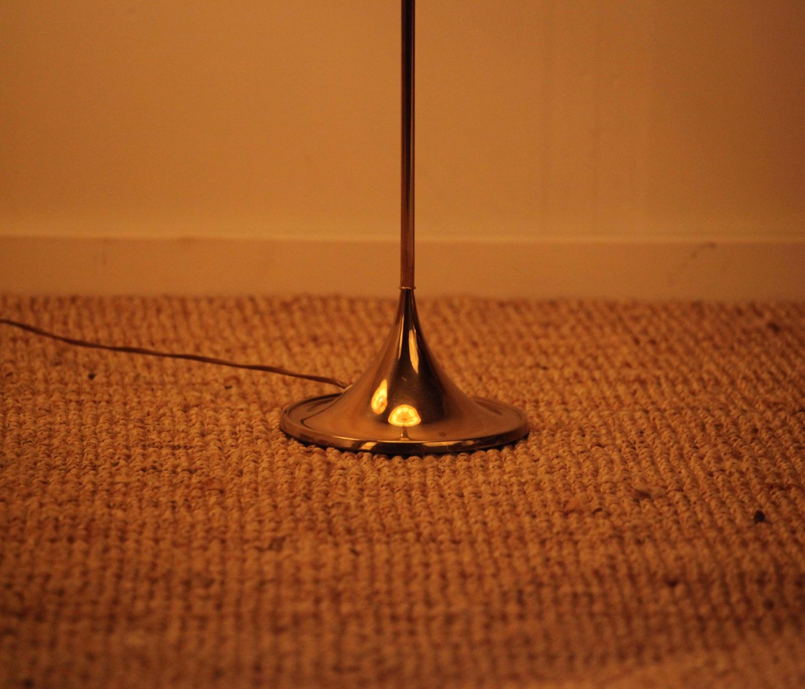 Bergboms, Pair Of Floor Lamps, G 024, Brass, Scandinavian Modern / Midcentury photo vinterior