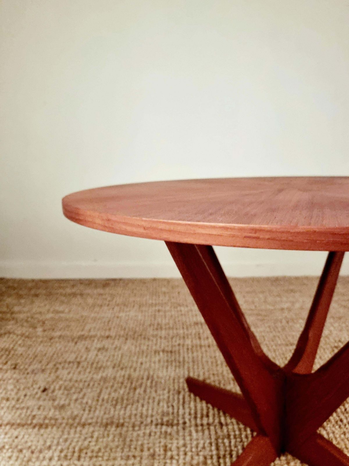photo vintage Søren Georg Jensen, Coffee Table 'Kubus' For Tønder Møbelfabrik, Midcentury