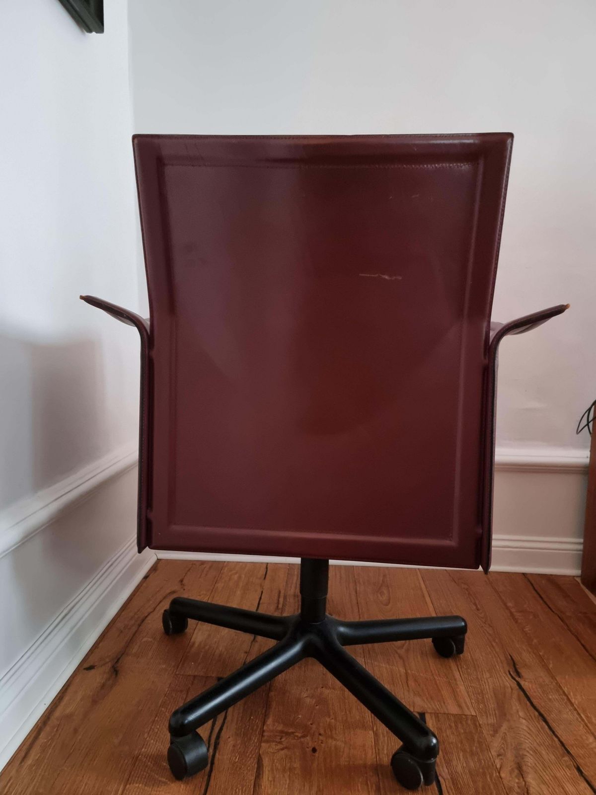 Tito Agnoli, Desk / Swivel Chair "Korium" For Matteo Grassi, Post Modern / Italy photo vintage