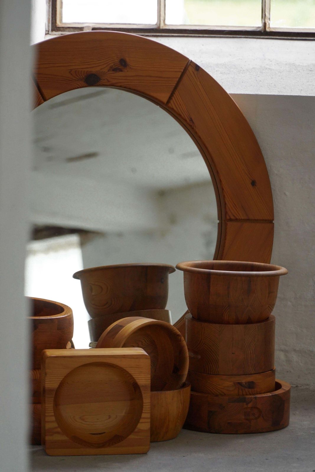 Lot Of 10 Mid Century Swedish Pine Bowls, Crafted By Holmbergs & Varnamo, 1970s photo 2710.0