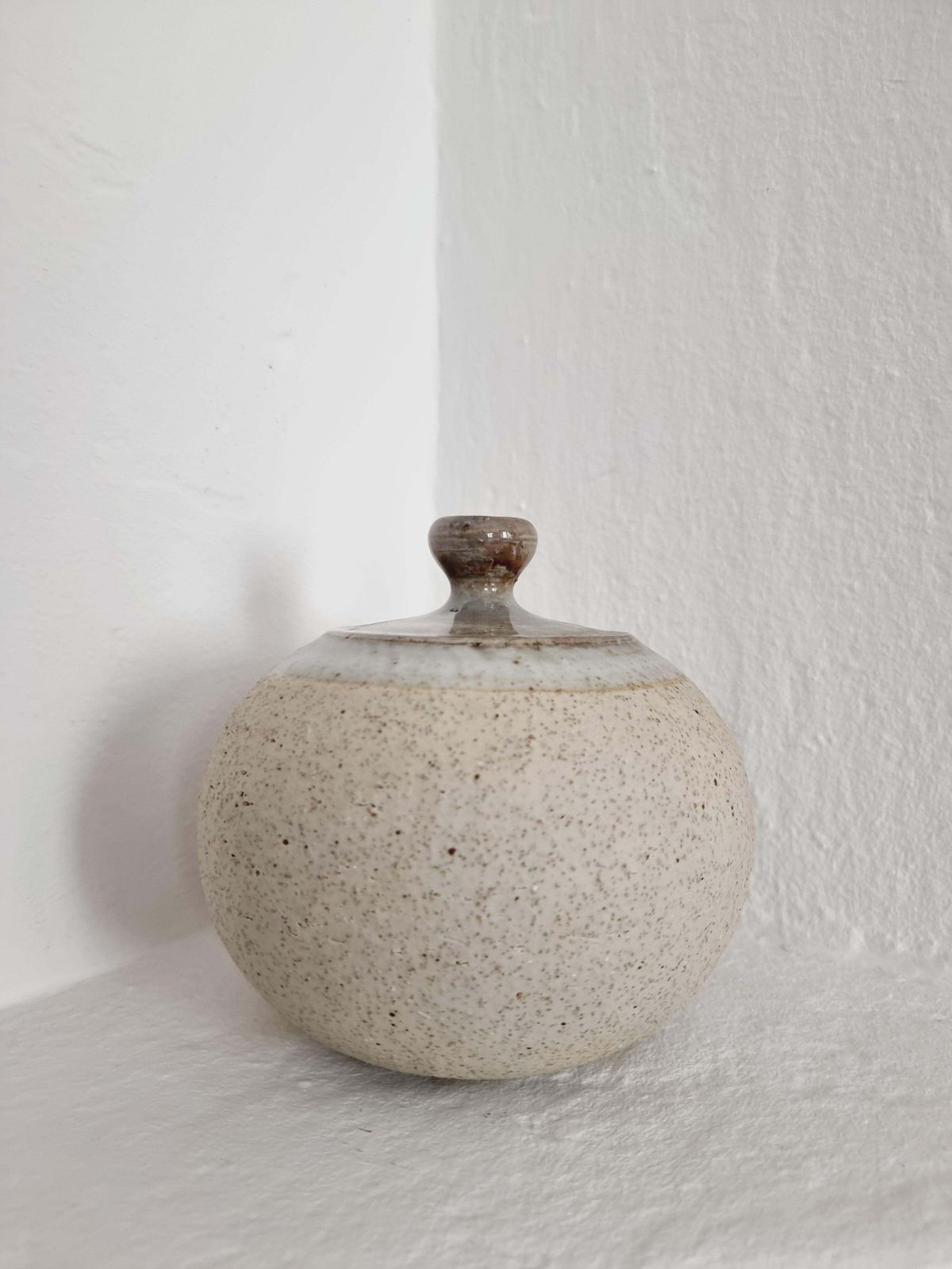 Rare Stoneware Vase By Sylvia Leuchovius For Rörstrand, 1960/70s photo Home Decor