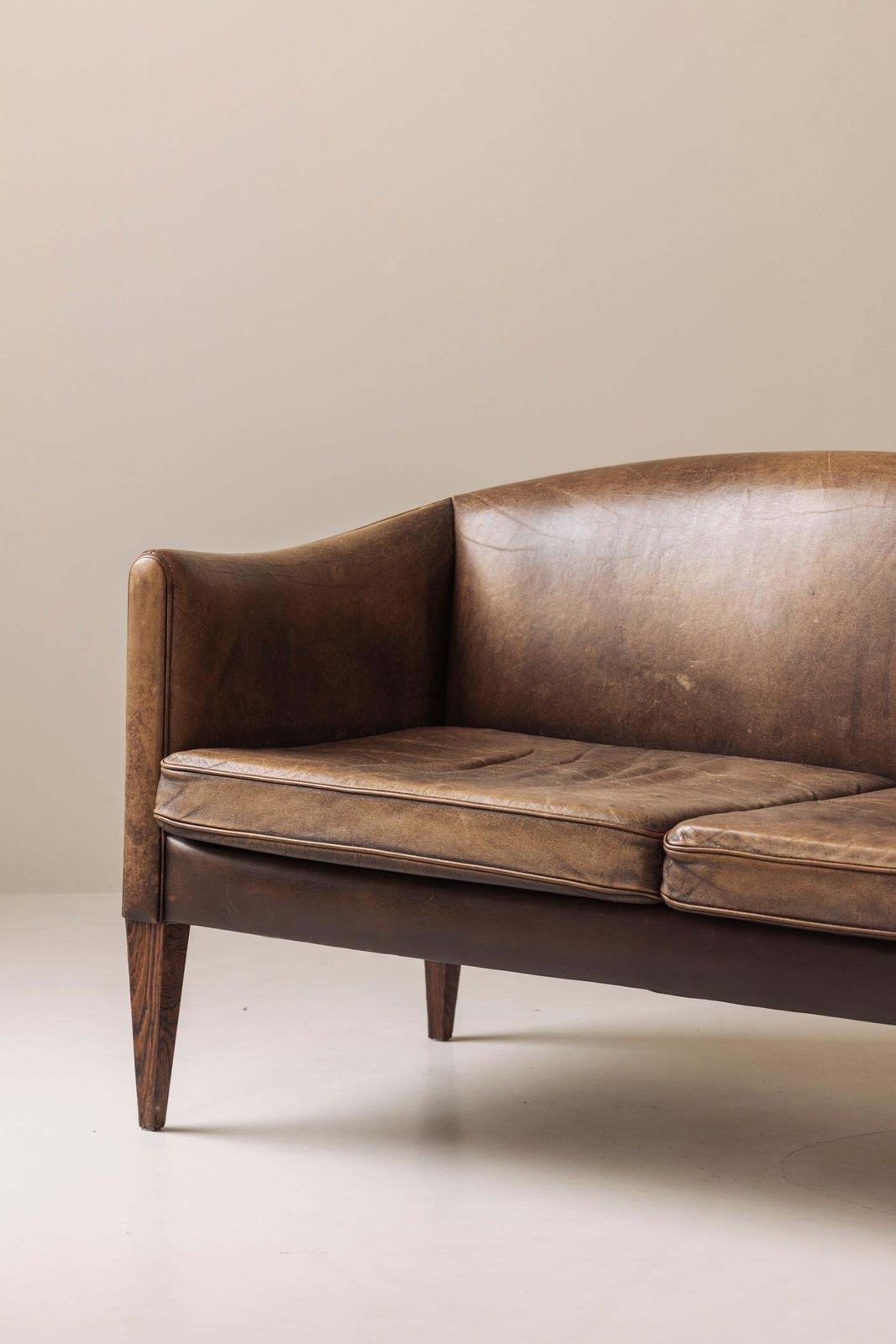 V12 Sofa By Illum Wikkelsø For Holger Christiansen, Denmark, 1960s photo for sale